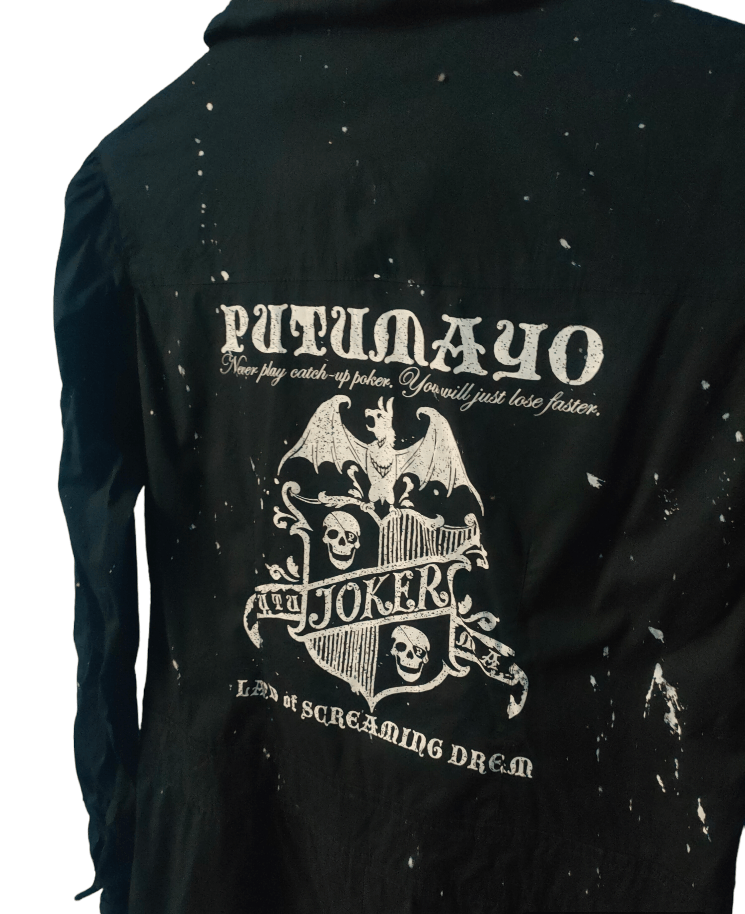 Designer × Japanese Brand PUTUMAYO joker tye dye punk long jacket Nice design Size M / US 6-8 / IT 42-44 - 2 Thumbnail