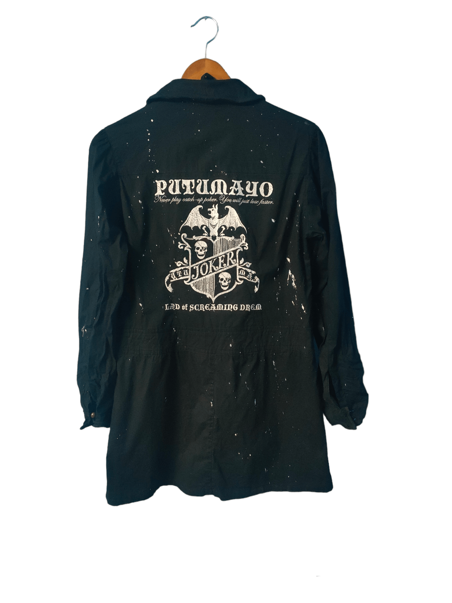 Designer × Japanese Brand PUTUMAYO joker tye dye punk long jacket Nice design Size M / US 6-8 / IT 42-44 - 1 Thumbnail