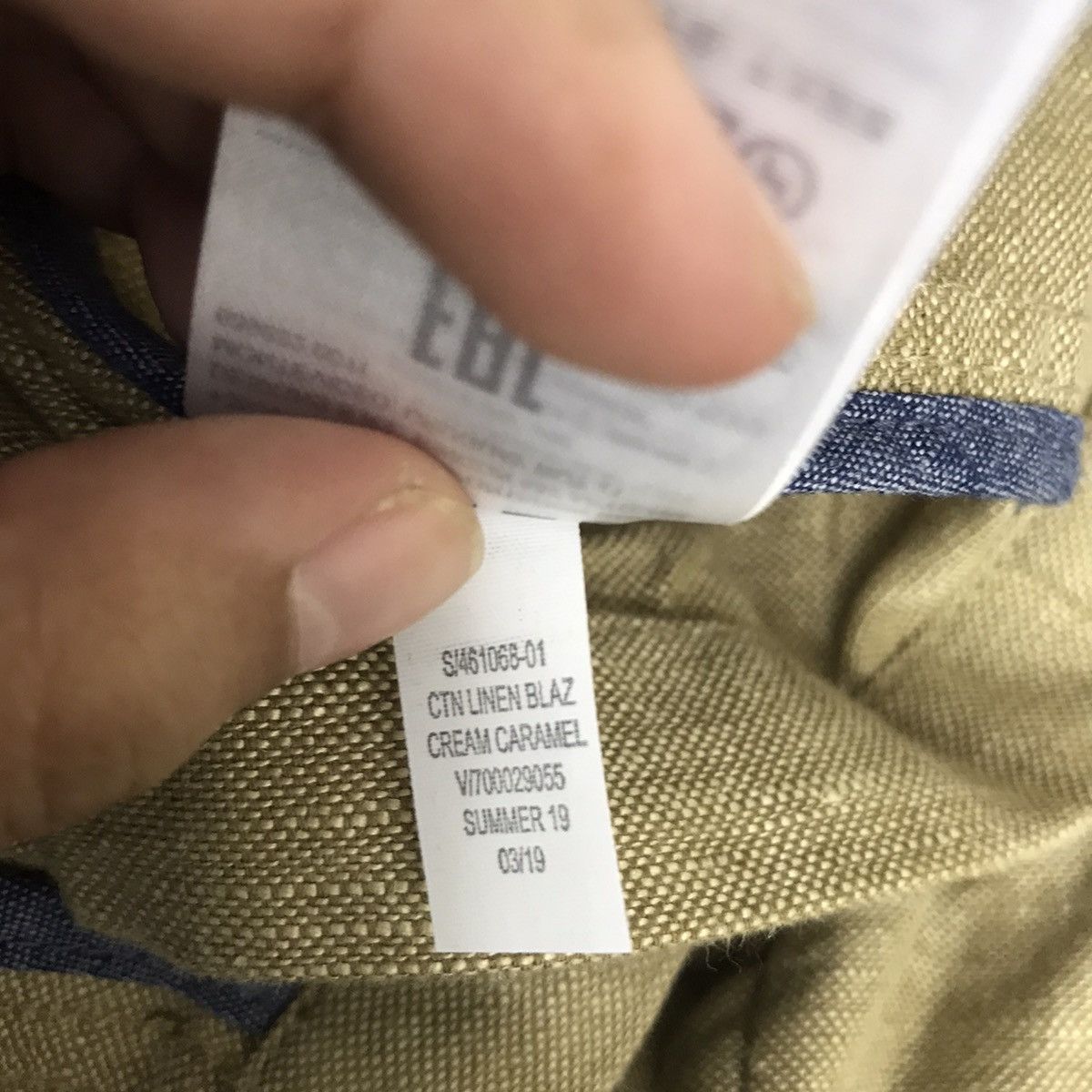 Gap GAP DESIGNER Japanese Brand Canvas Blazer Coat Size US S / EU 44-46 / 1 - 8 Thumbnail
