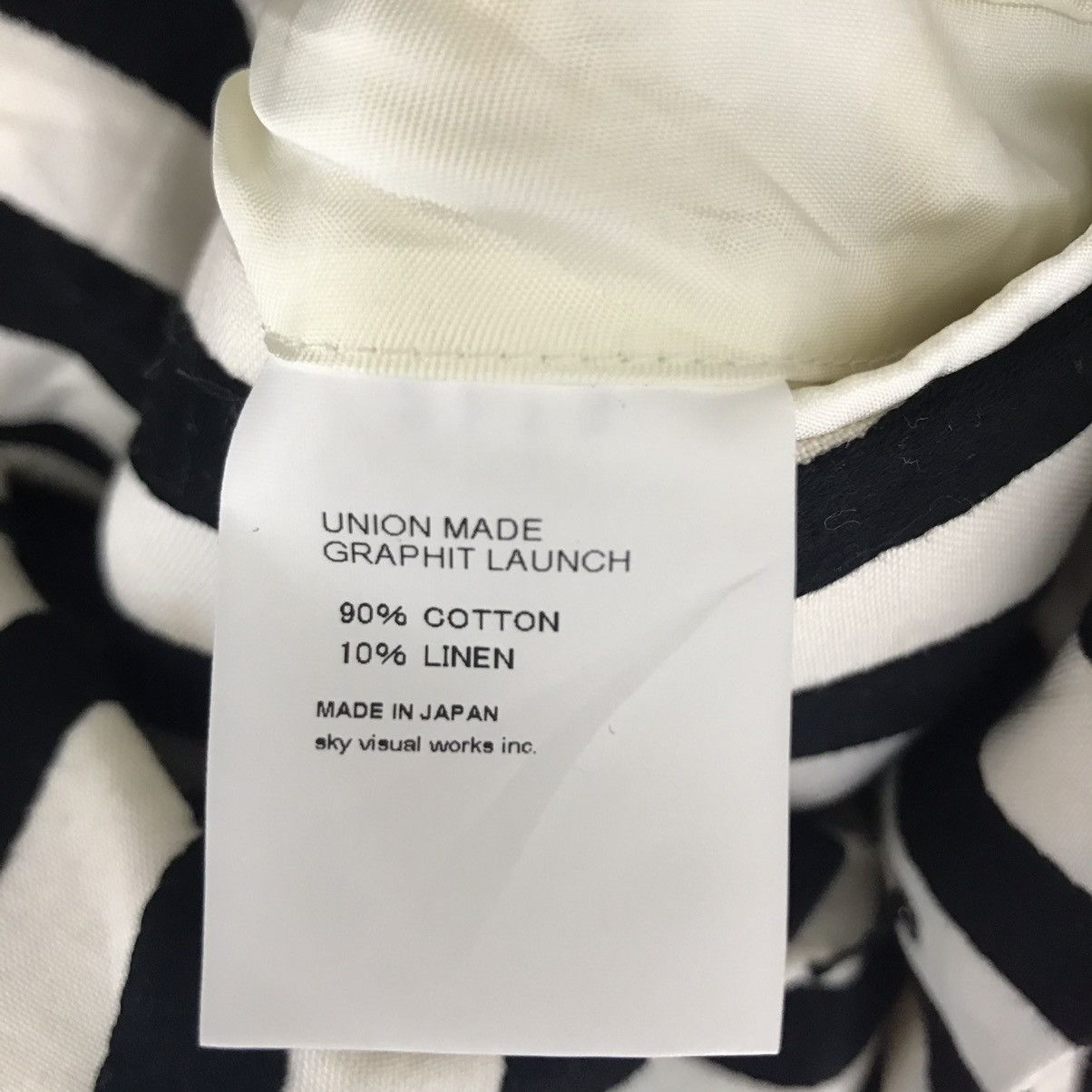 Other GRAPHIT LAUNCH Union Made Japanese Brand Stripes Blazer Coat Size US S / EU 44-46 / 1 - 6 Thumbnail