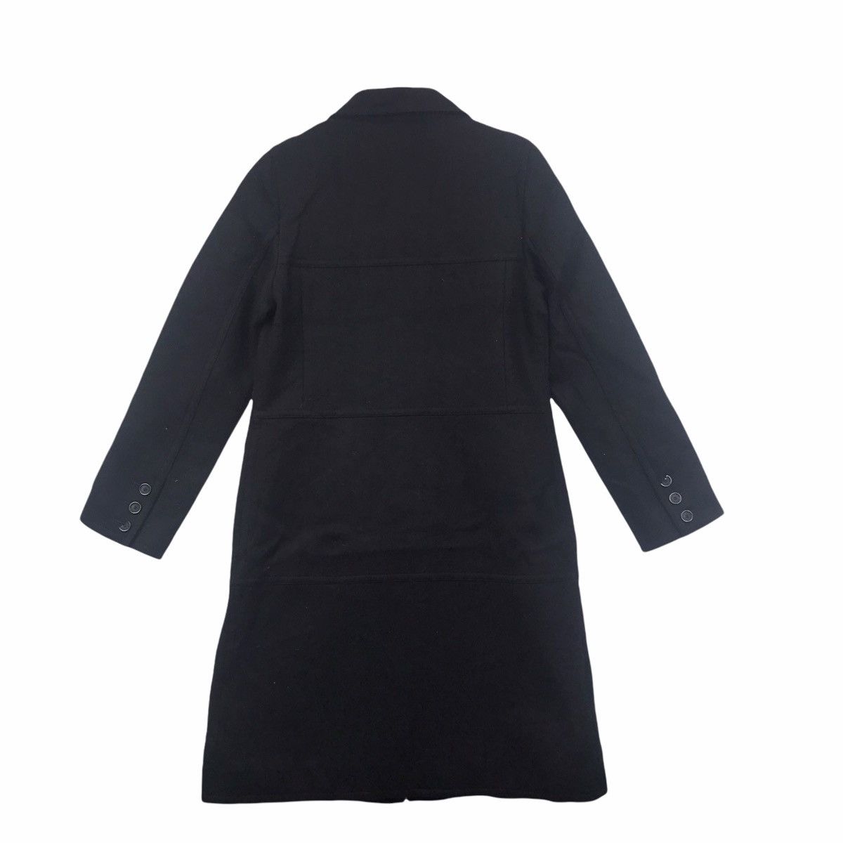 Courreges COURREGES France Designer Brand Wool Long Coat Jacket Size S / US 4 / IT 40 - 7 Thumbnail