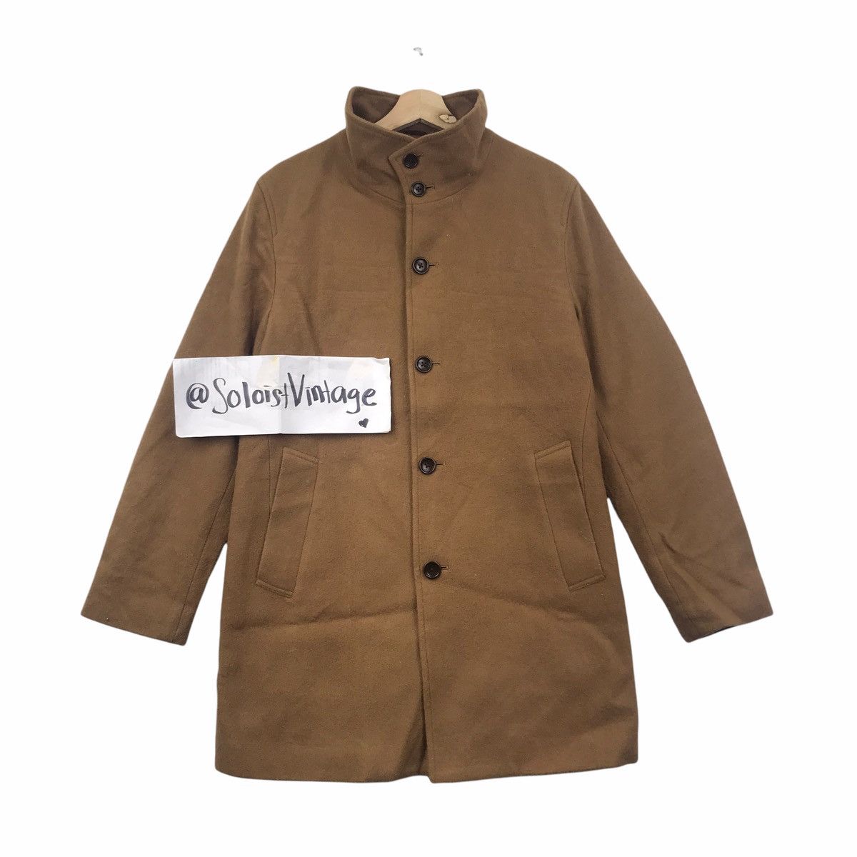 Ships Jet Blue SHIPS JET BLUE Japanese Brand Long Coat Jacket Size US XL / EU 56 / 4 - 1 Thumbnail