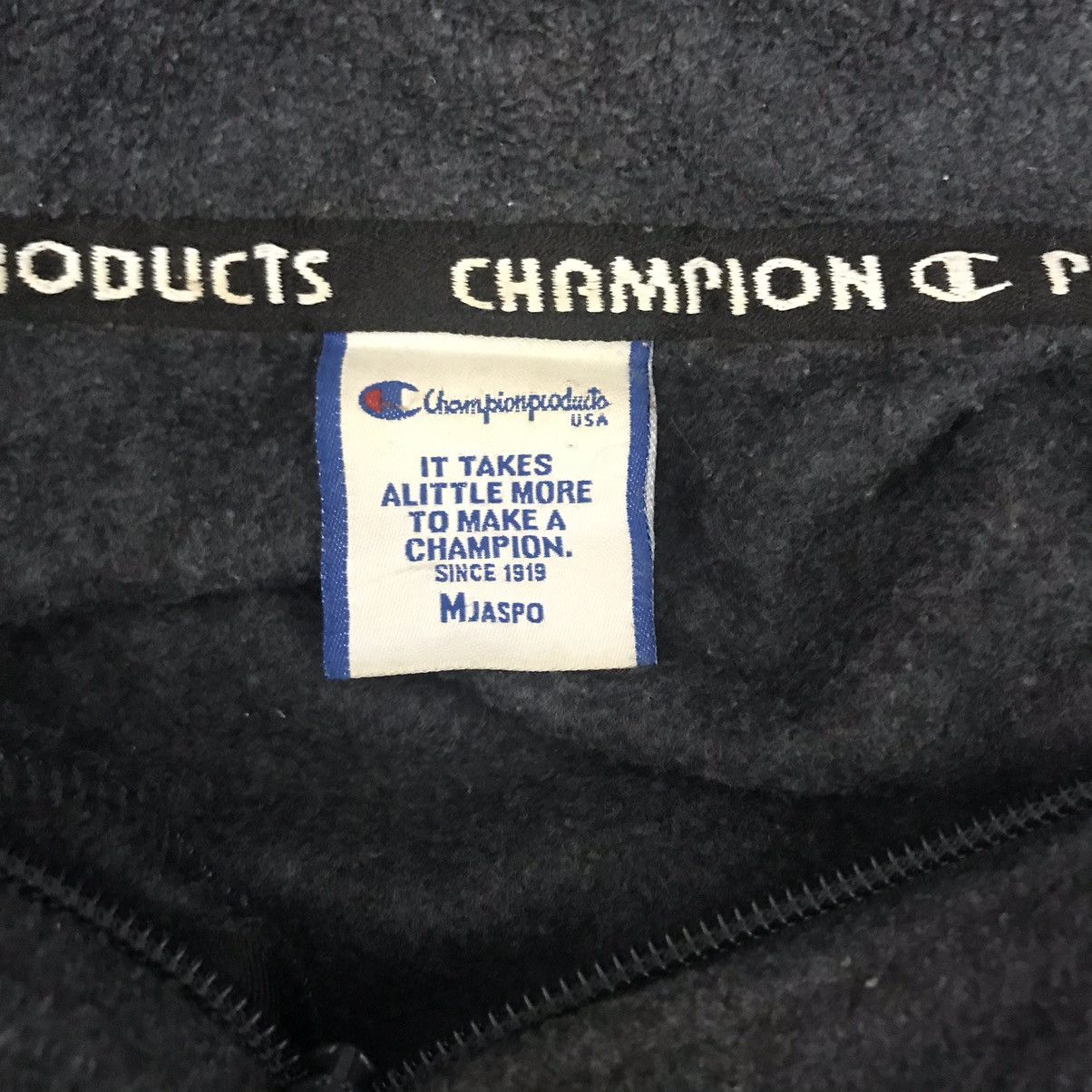 Champion × Vintage Vintage CHAMPION STREETWEAR Script Logo Fleece Sweatshirt Size US M / EU 48-50 / 2 - 5 Thumbnail