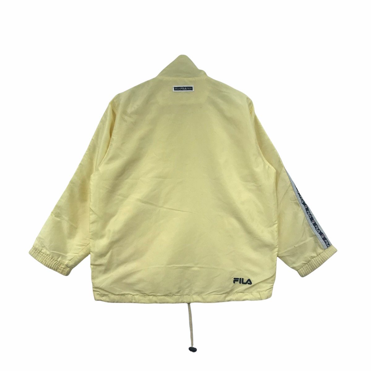 Fila FILA GOLF Side Tape Yellow Polyester Windbreaker Jacket Size US S / EU 44-46 / 1 - 5 Thumbnail