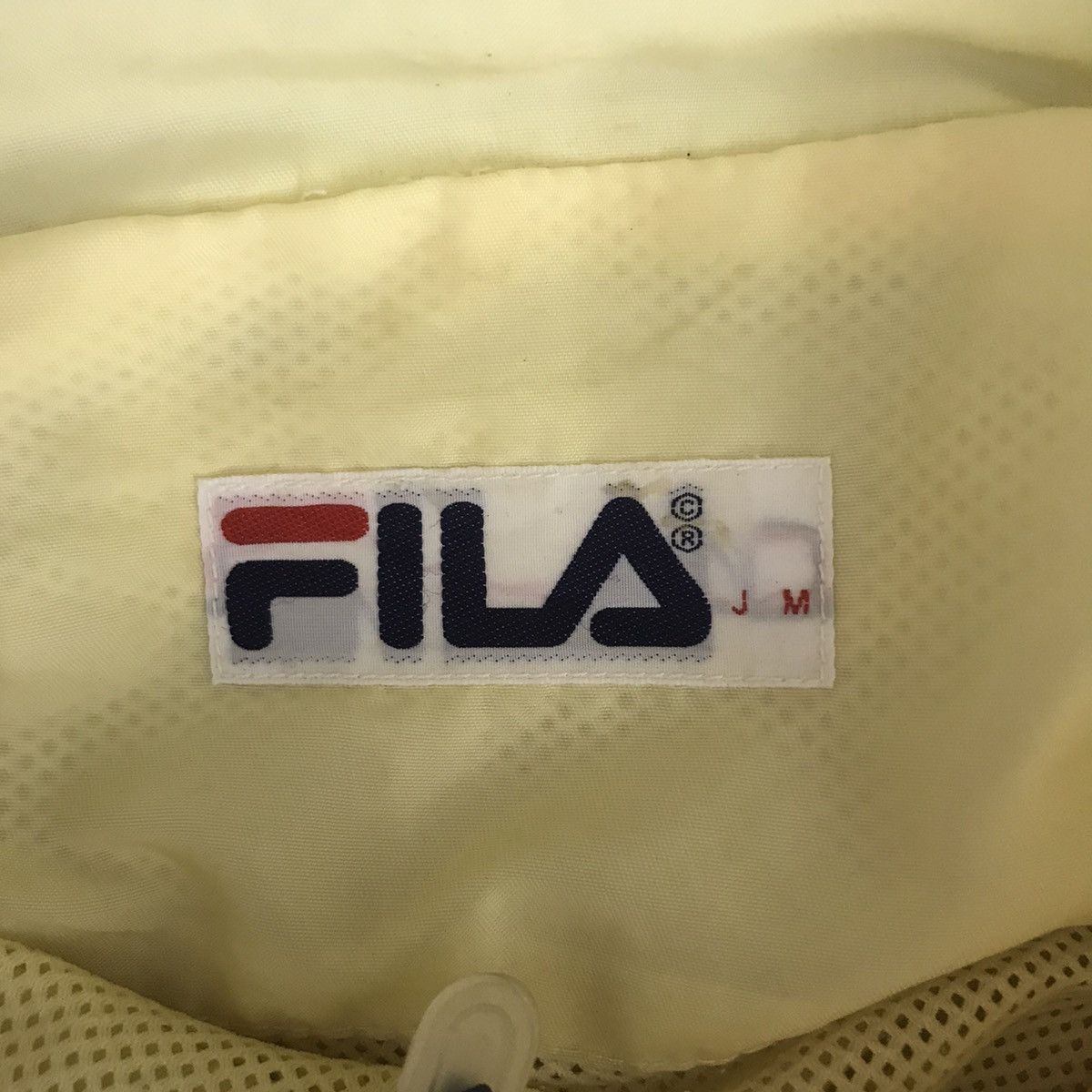 Fila FILA GOLF Side Tape Yellow Polyester Windbreaker Jacket Size US S / EU 44-46 / 1 - 4 Thumbnail