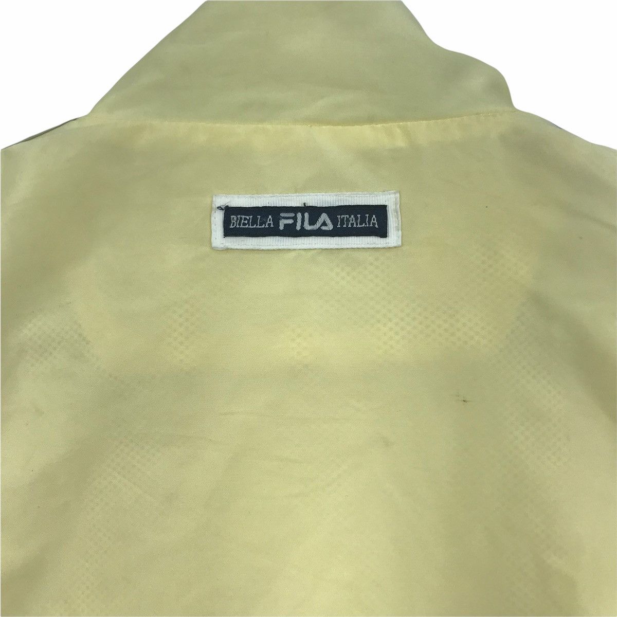 Fila FILA GOLF Side Tape Yellow Polyester Windbreaker Jacket Size US S / EU 44-46 / 1 - 7 Thumbnail