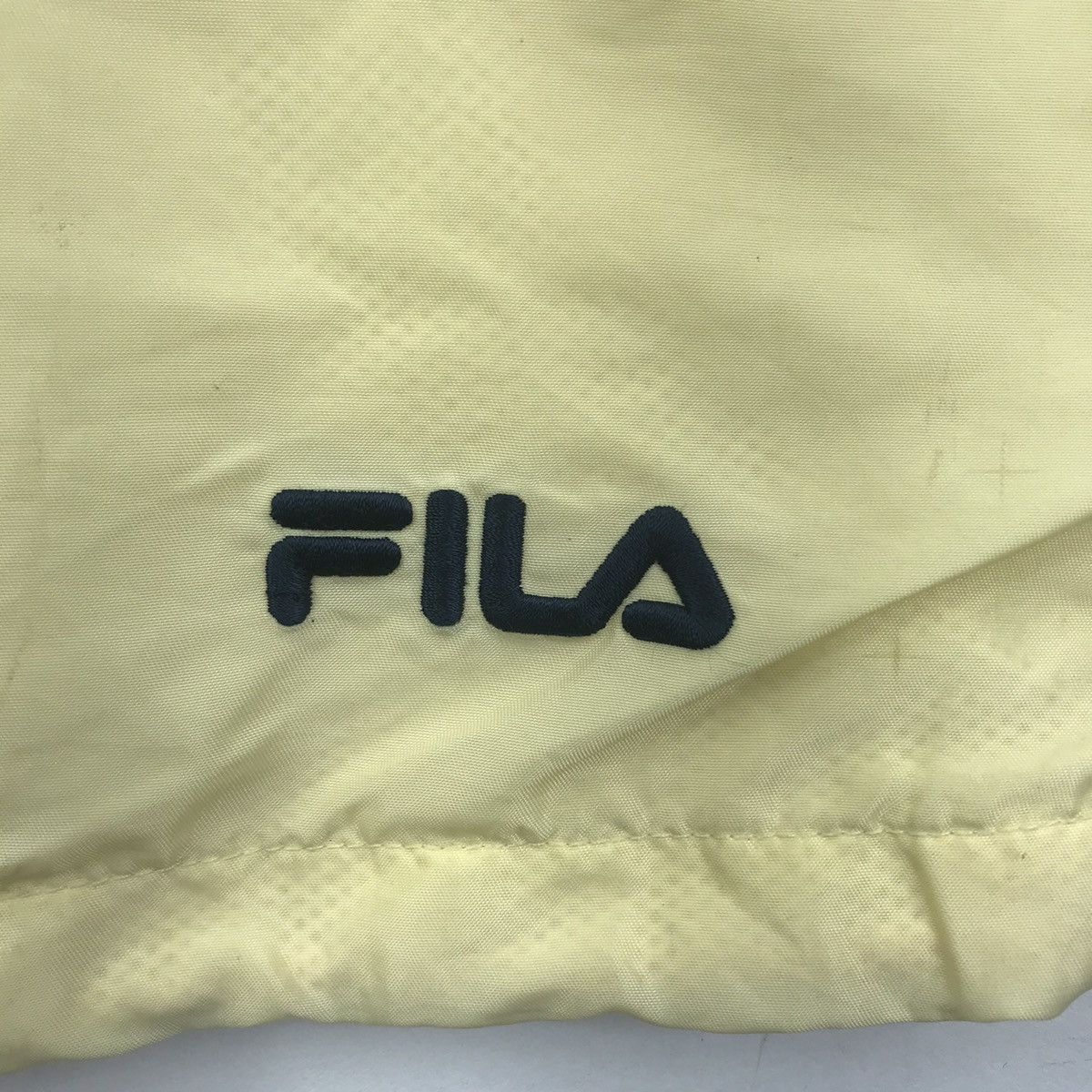 Fila FILA GOLF Side Tape Yellow Polyester Windbreaker Jacket Size US S / EU 44-46 / 1 - 6 Thumbnail