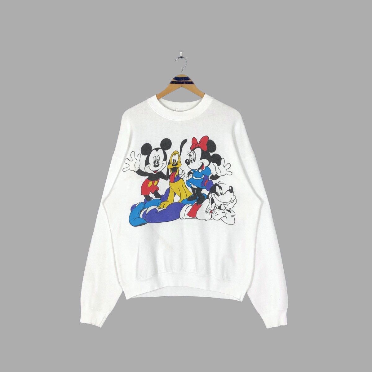 Disney Vintage 90s Mickey Mouse By Jerry Leigh Crewneck Sweatshirt Size US L / EU 52-54 / 3 - 2 Thumbnail