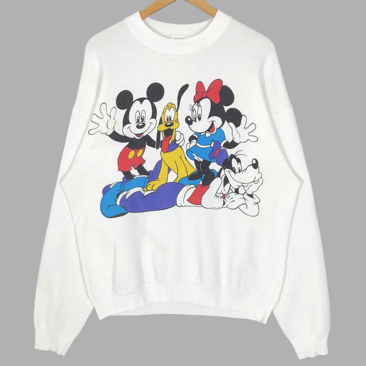 Disney Vintage 90s Mickey Mouse By Jerry Leigh Crewneck Sweatshirt Size US L / EU 52-54 / 3 - 1 Thumbnail