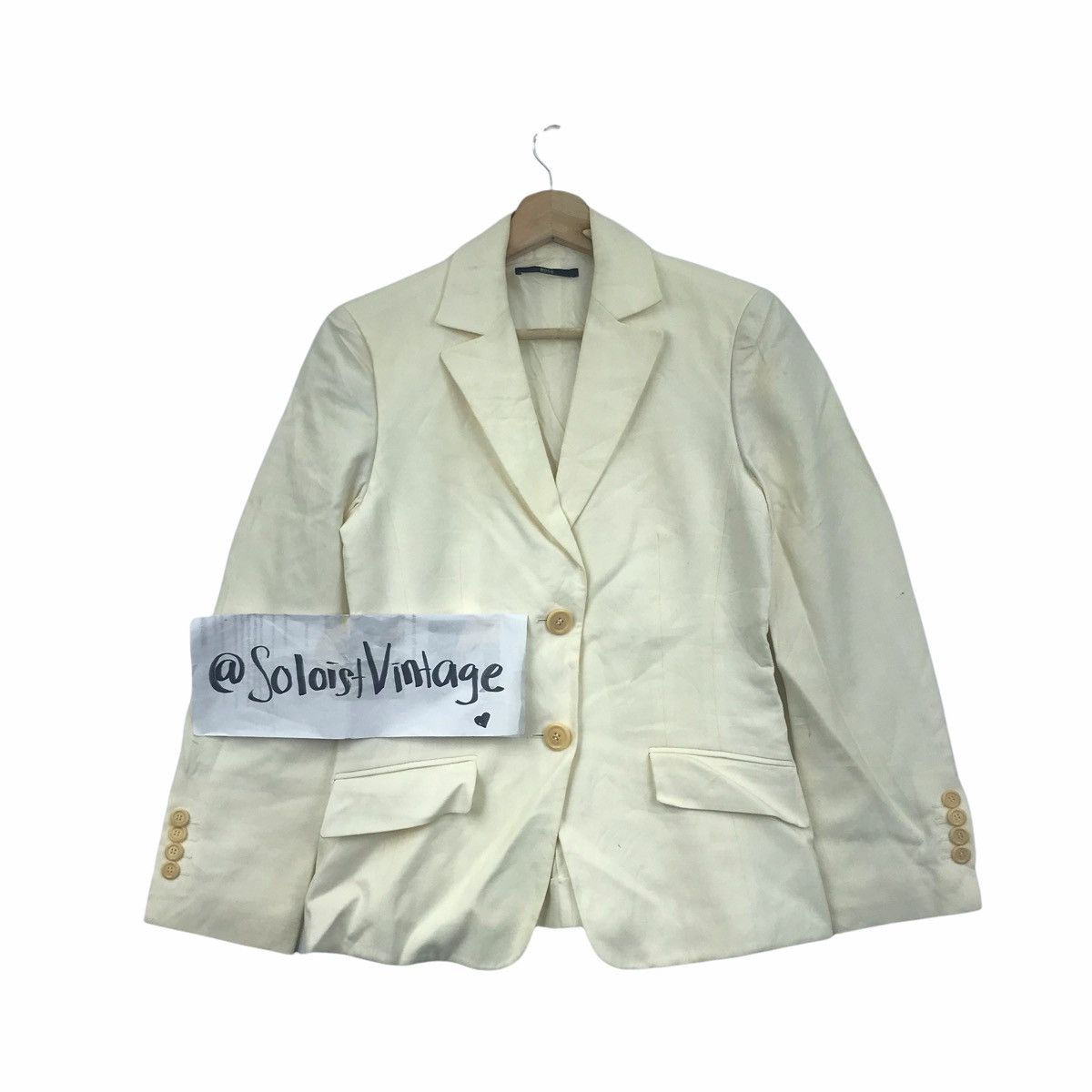 Hugo Boss BOSS By HUGO BOSS Plain Button Blazer Coat Size 36S - 1 Thumbnail