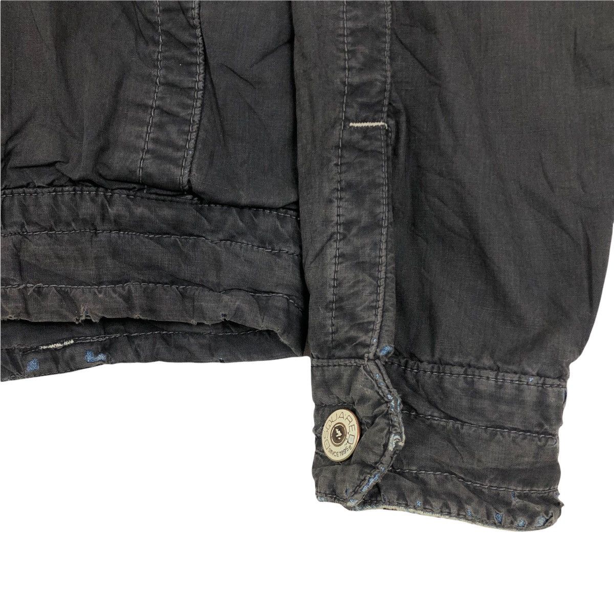 Dsquared2 Dsquared2 Denim Jacket Spell Out Logo Size US S / EU 44-46 / 1 - 4 Thumbnail