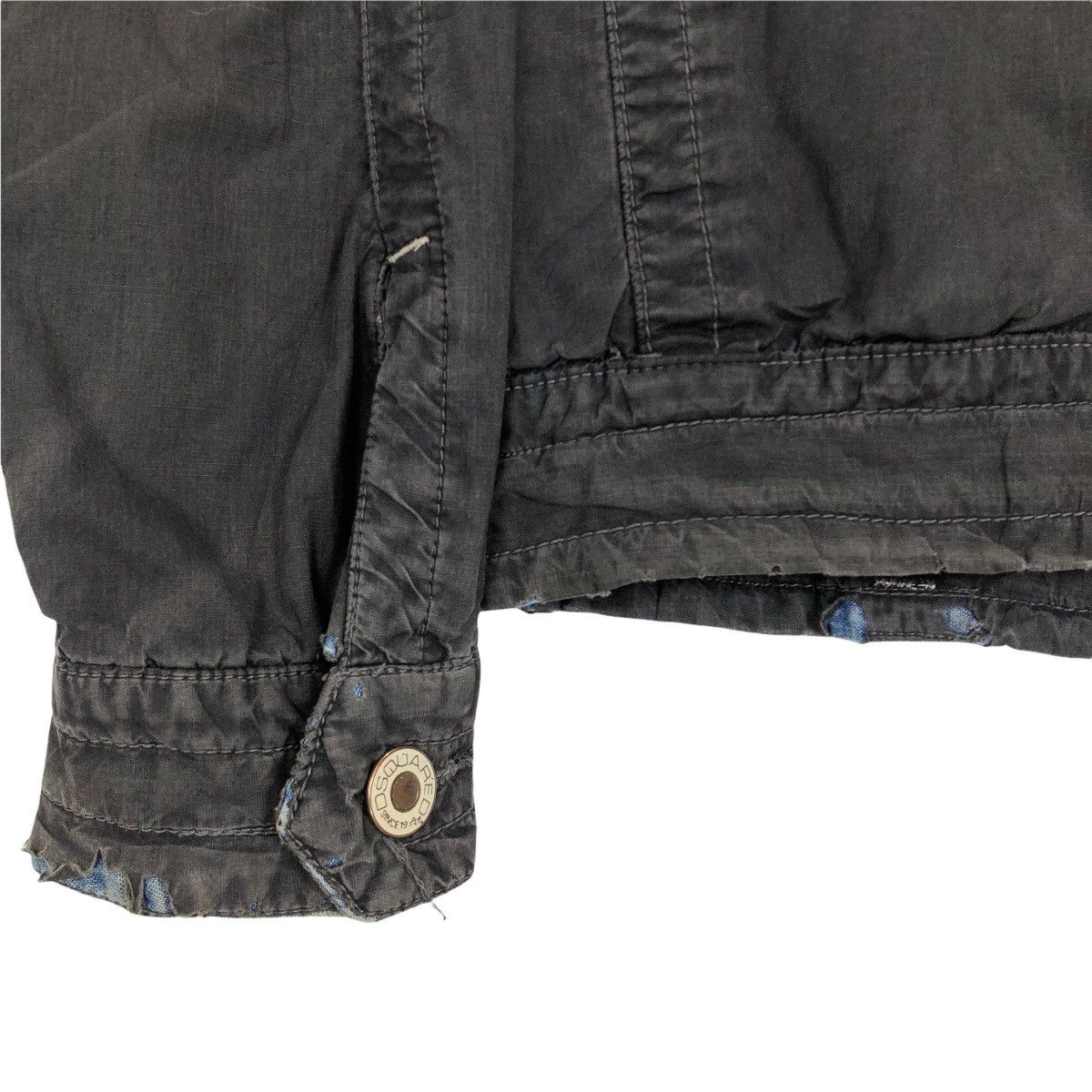 Dsquared2 Dsquared2 Denim Jacket Spell Out Logo Size US S / EU 44-46 / 1 - 3 Thumbnail