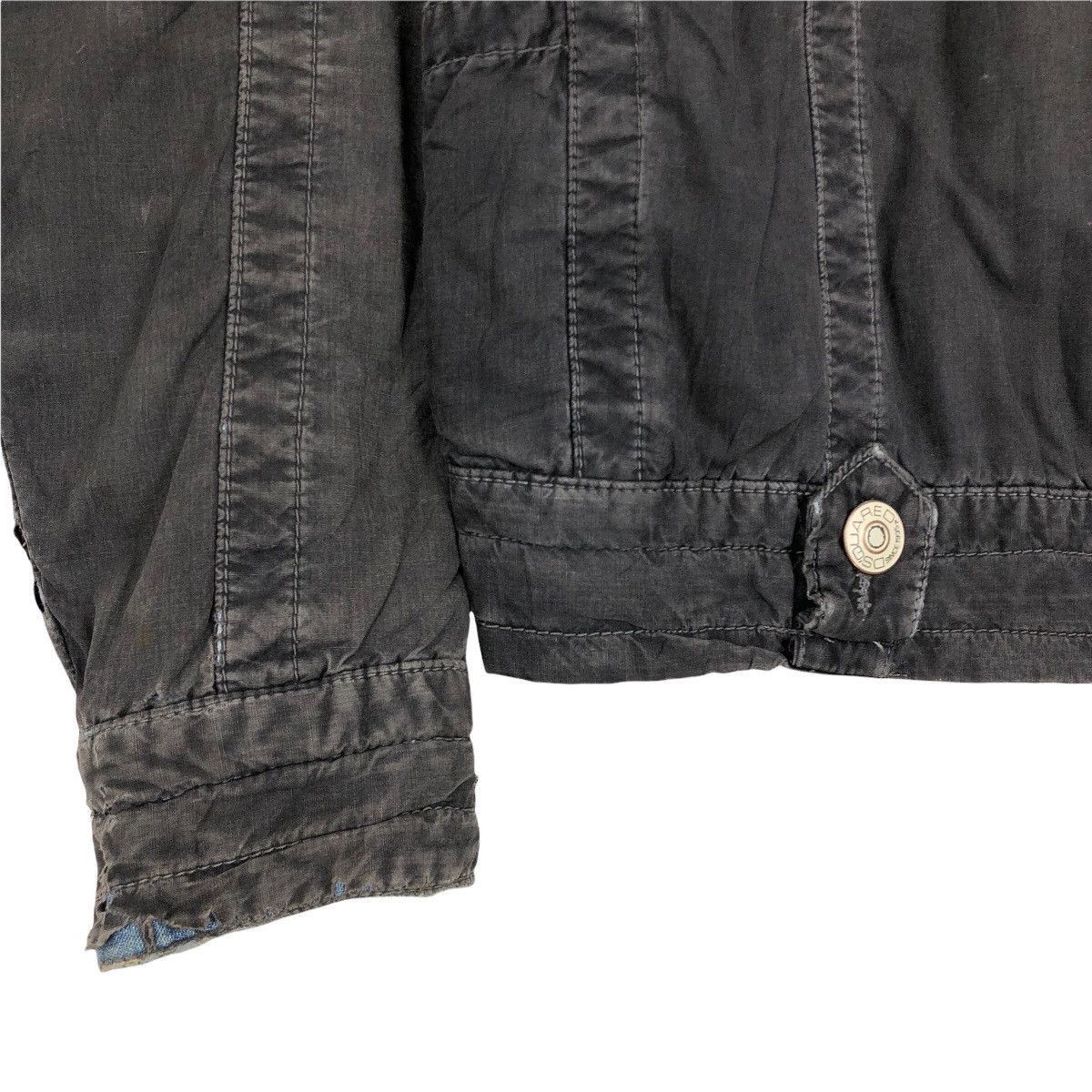 Dsquared2 Dsquared2 Denim Jacket Spell Out Logo Size US S / EU 44-46 / 1 - 17 Thumbnail