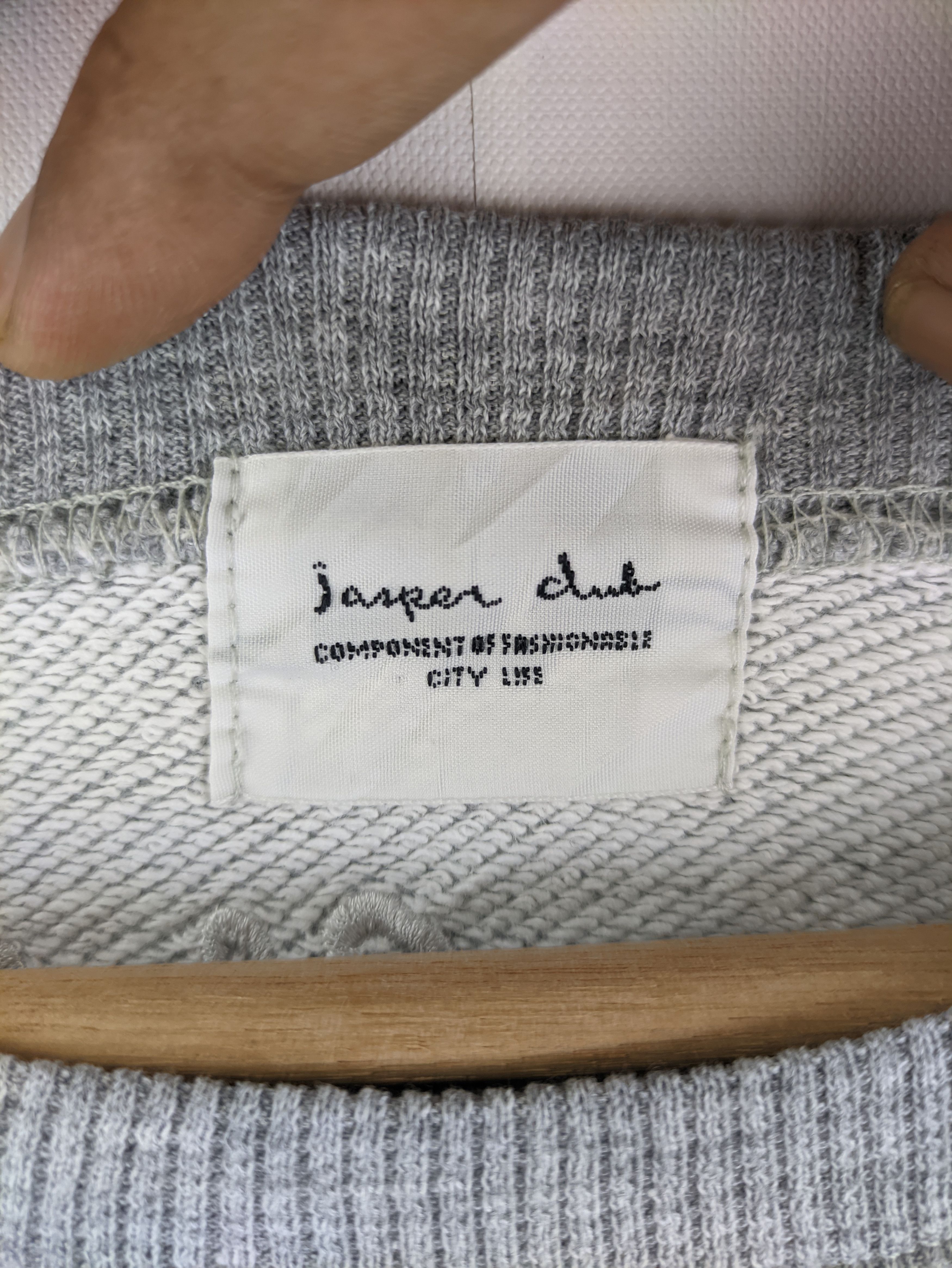 Japanese Brand Steals🔥Sweatshirt Jasper Club Conservation Size US M / EU 48-50 / 2 - 3 Thumbnail