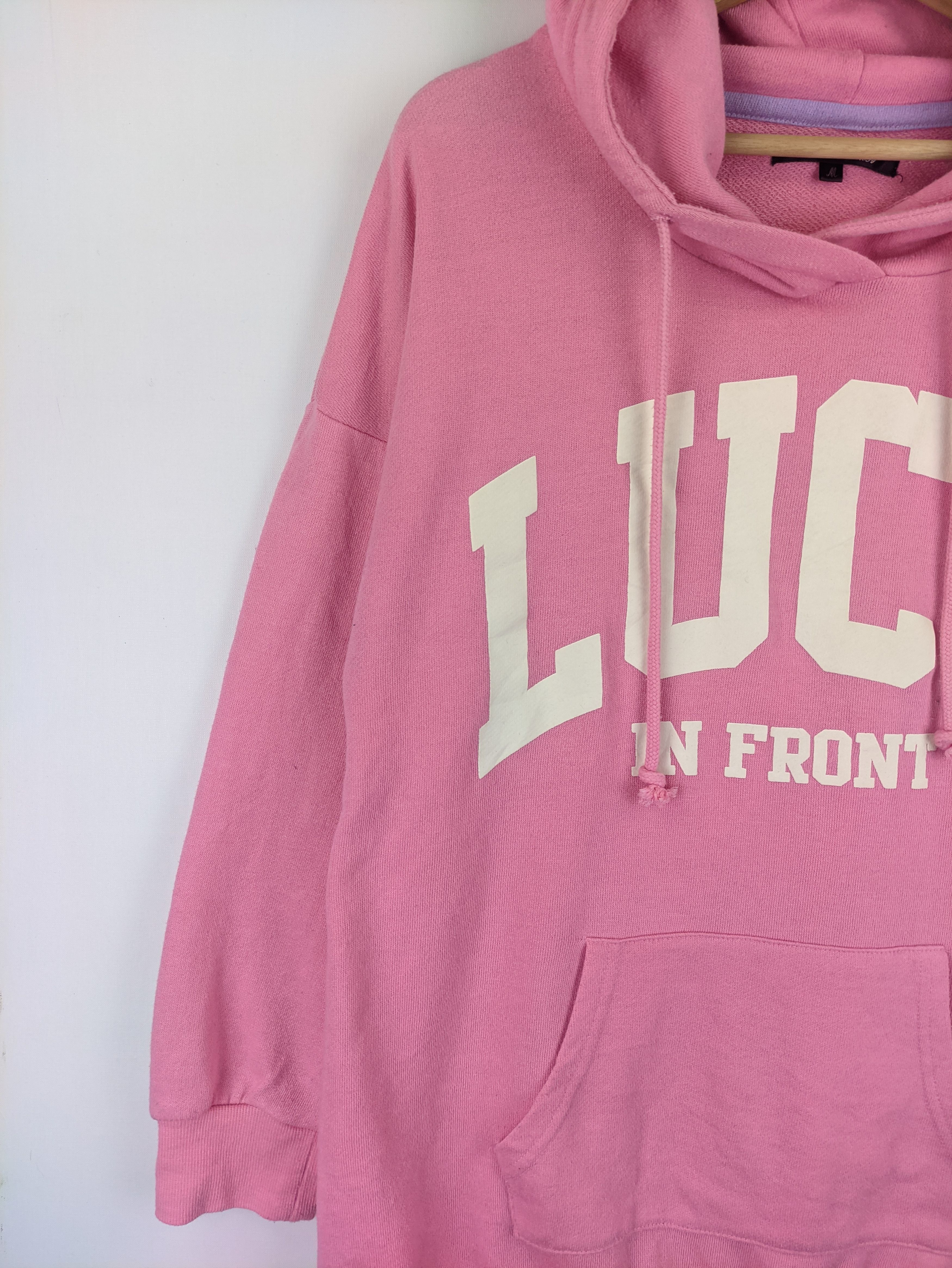 Japanese Brand Steals🔥Hoodie Pullover Luck in Front by Dream Catcher Size M / US 6-8 / IT 42-44 - 5 Thumbnail