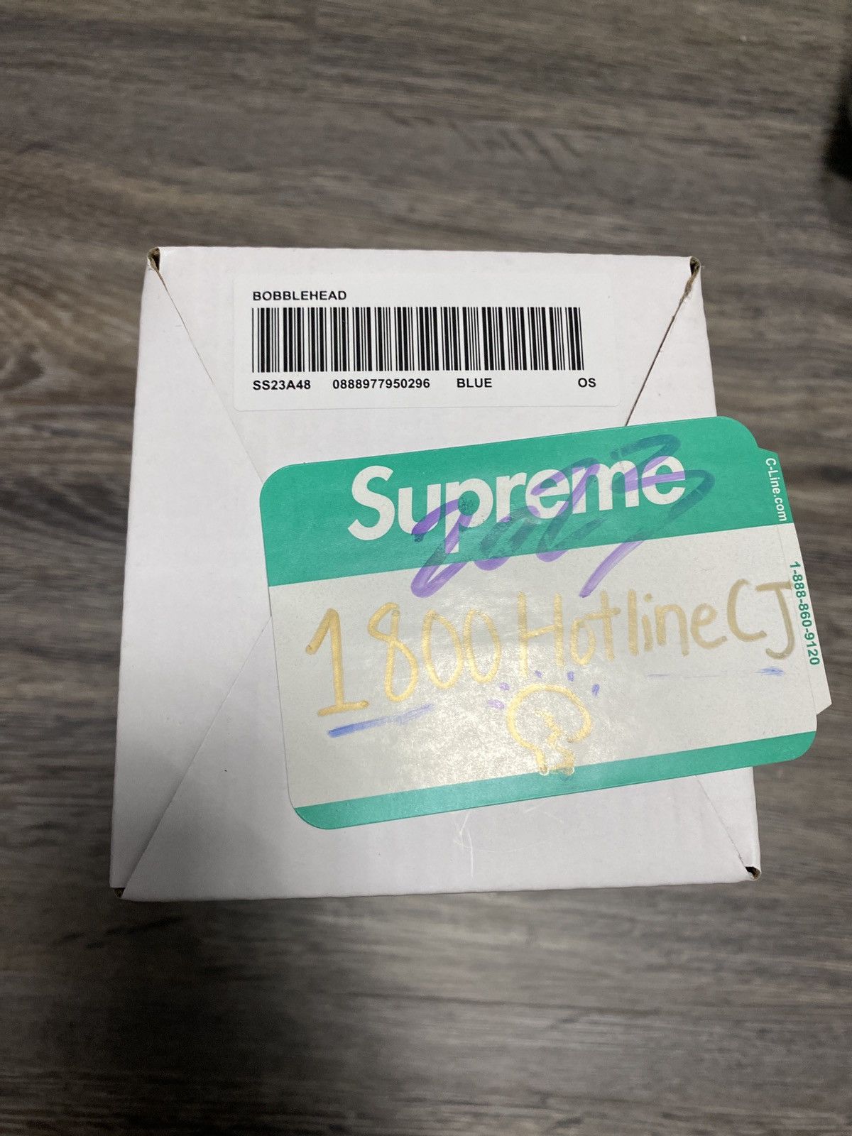 Supreme Supreme bubblehead figure navy Size ONE SIZE - 5 Thumbnail