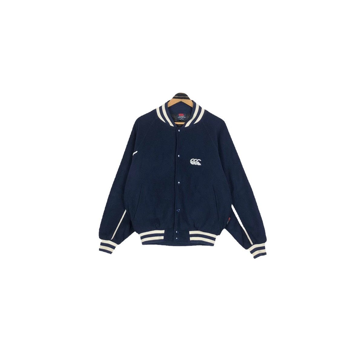 Canterbury of New Zealand × Vintage Vintage Canterbury Of New Zealand Fleece Varsity Jacket Size US XL / EU 56 / 4 - 2 Thumbnail