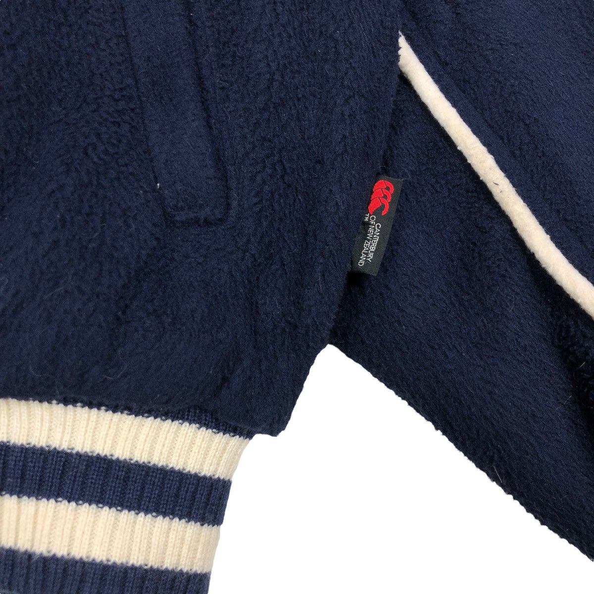 Canterbury of New Zealand × Vintage Vintage Canterbury Of New Zealand Fleece Varsity Jacket Size US XL / EU 56 / 4 - 5 Thumbnail