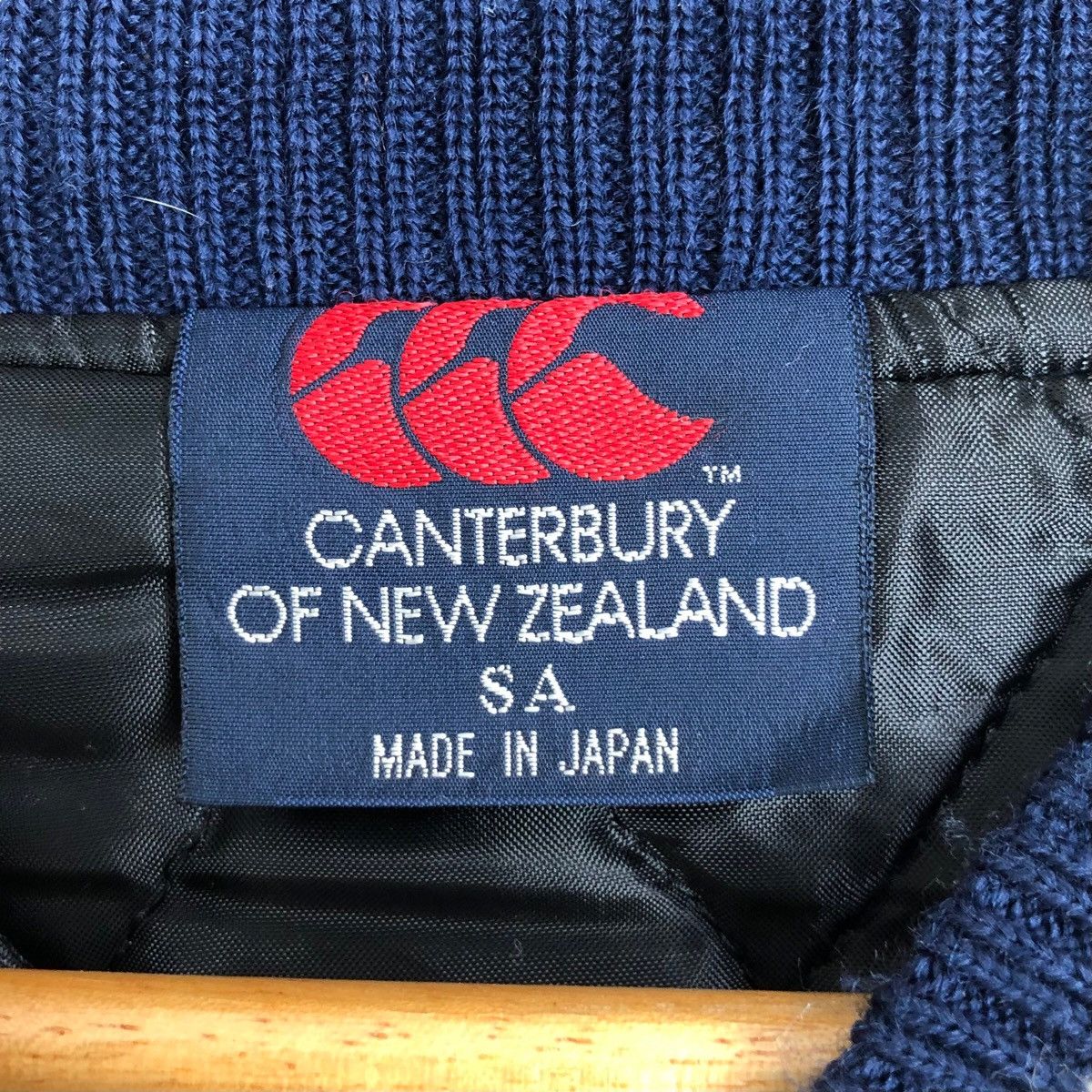Canterbury of New Zealand × Vintage Vintage Canterbury Of New Zealand Fleece Varsity Jacket Size US XL / EU 56 / 4 - 13 Thumbnail
