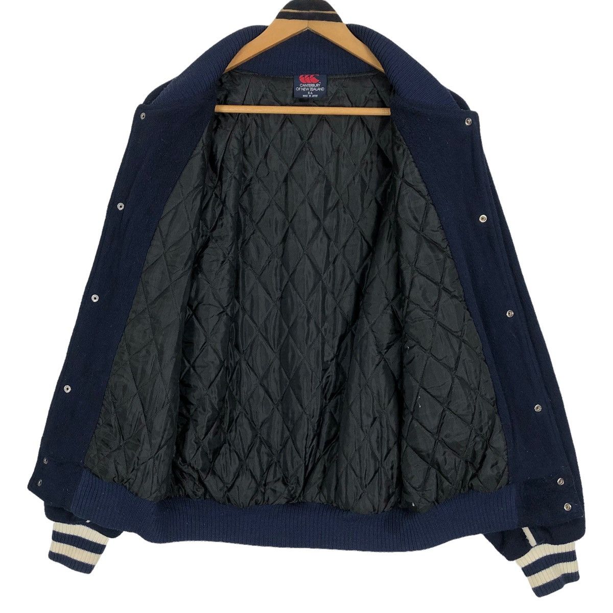 Canterbury of New Zealand × Vintage Vintage Canterbury Of New Zealand Fleece Varsity Jacket Size US XL / EU 56 / 4 - 12 Thumbnail