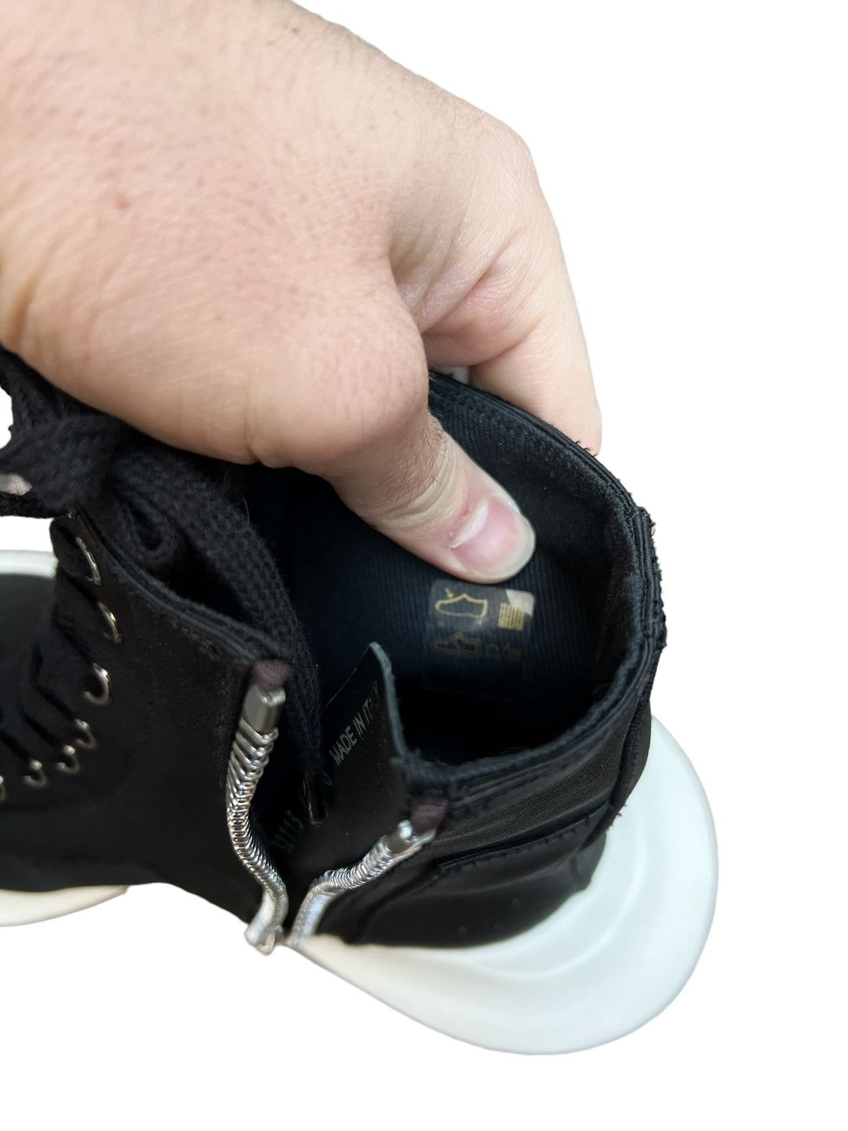 Rick Owens Rick Owens Drkshdw Army Split Hoof Sneaker size 42 Size US 9 / EU 42 - 11 Thumbnail