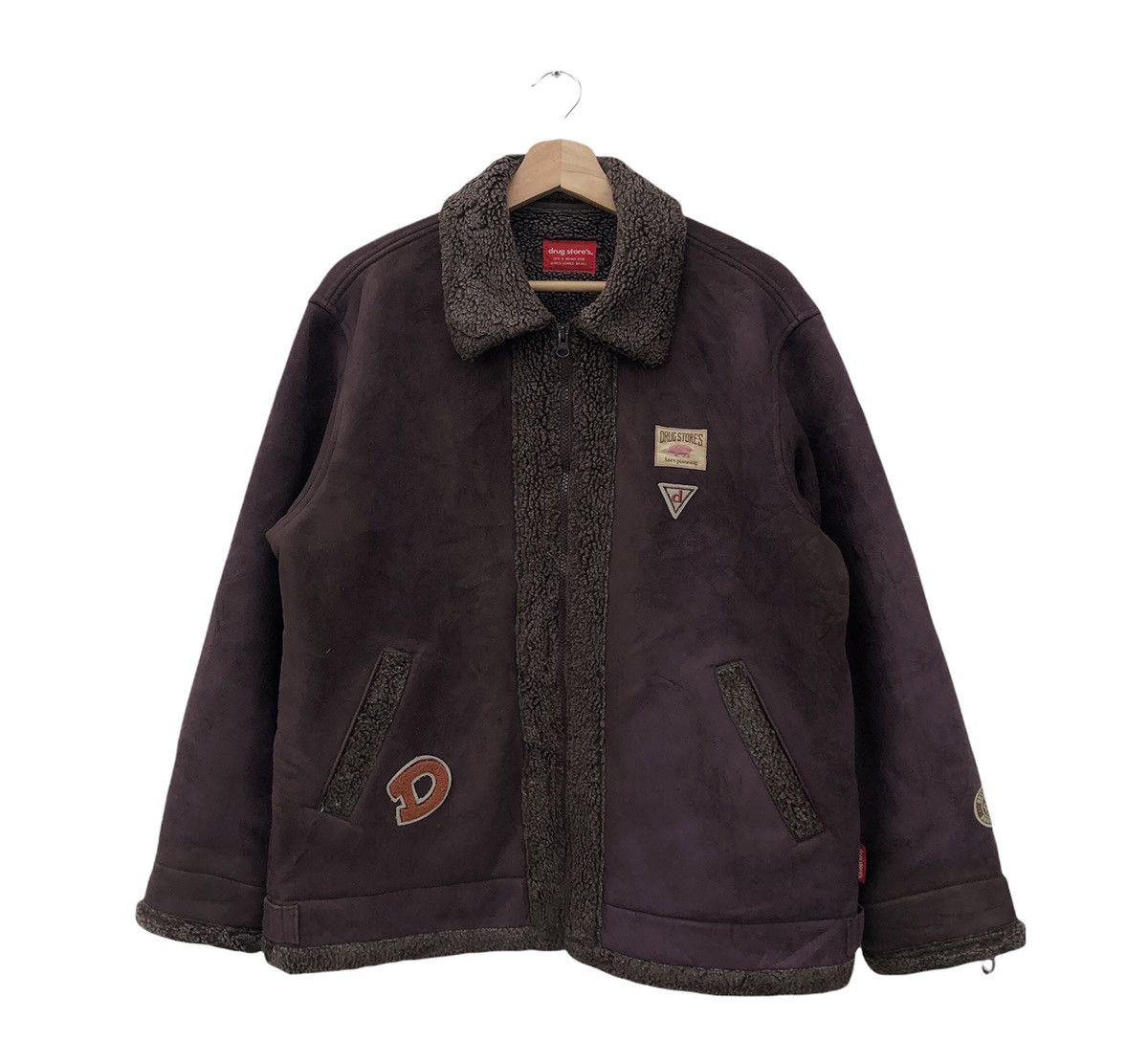 Japanese Brand B3 STYLE JACKET DRUG STORE FULL PATCHES RARE STYLE Size US M / EU 48-50 / 2 - 1 Thumbnail