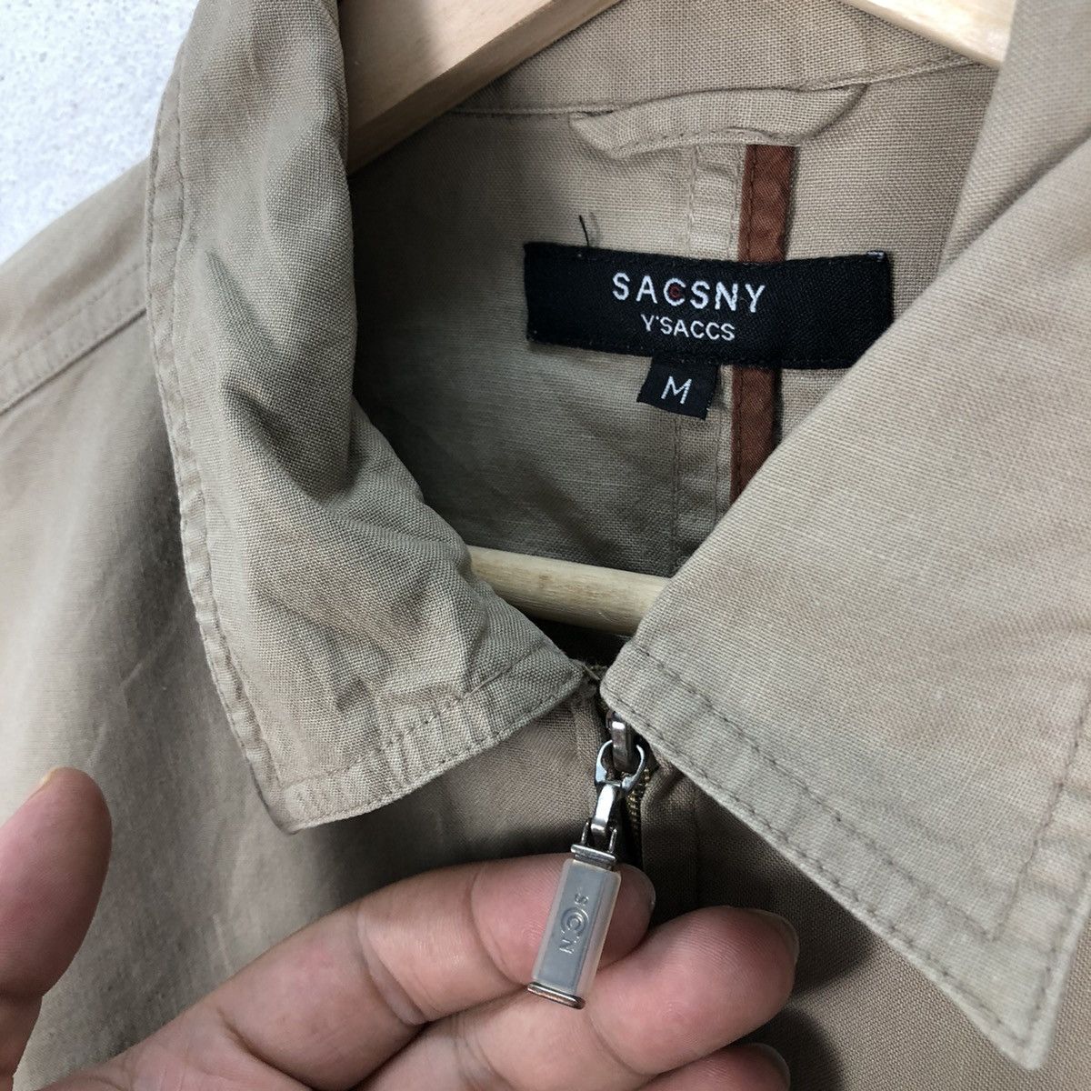 Yohji Yamamoto ZIPPER JACKET SACSNY Y'SACCS YOHJI YAMAMOTO Size US M / EU 48-50 / 2 - 12 Thumbnail