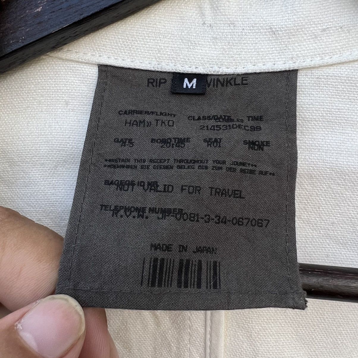 Japanese Brand HIKORY CHORE JACKET CARGO RIP VAN WINKLE MADE IN JAPAN Size US M / EU 48-50 / 2 - 10 Thumbnail