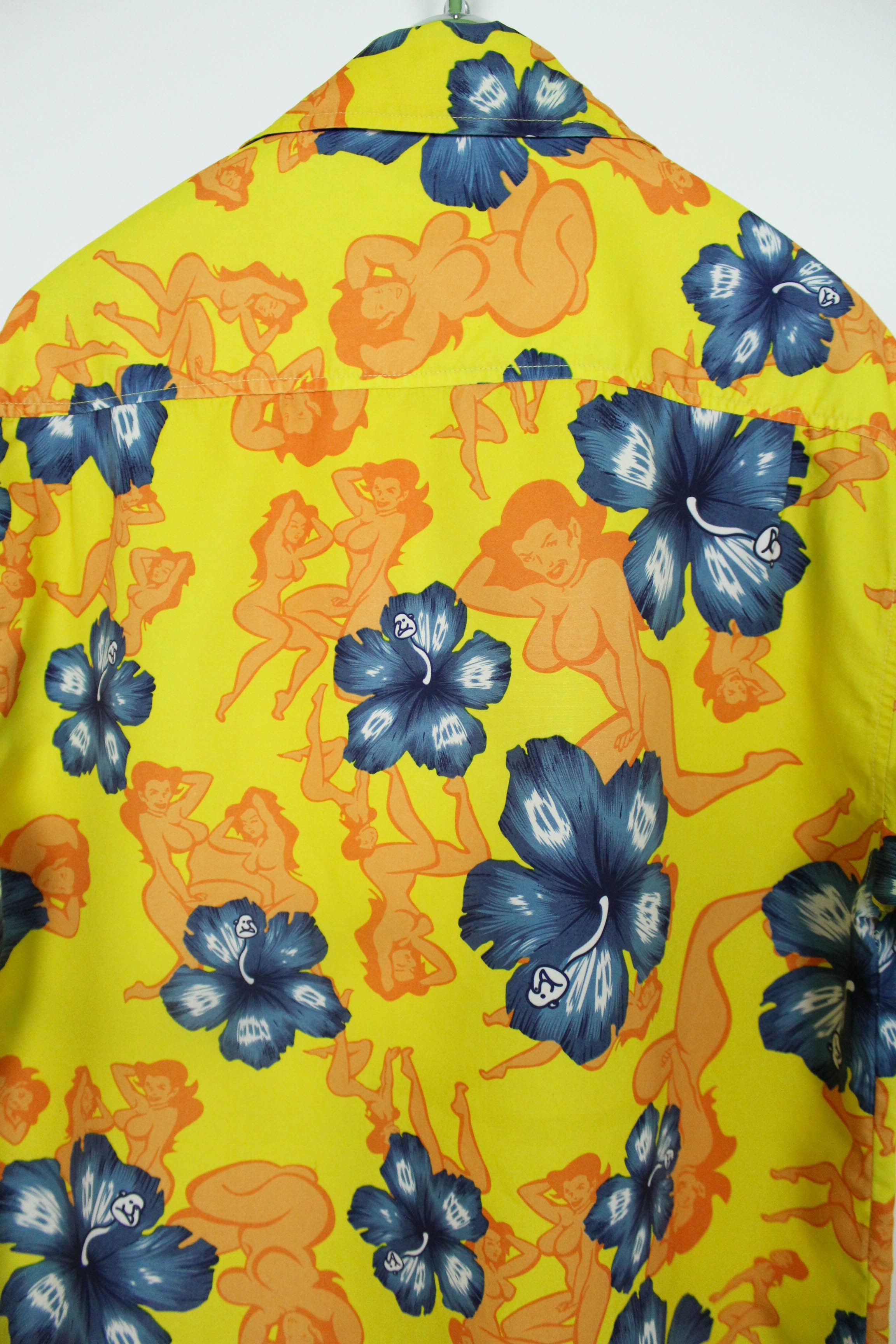 Other Hawaiian Floral Nude Girls Printed Oversized Crazy Shirt Size US L / EU 52-54 / 3 - 4 Thumbnail