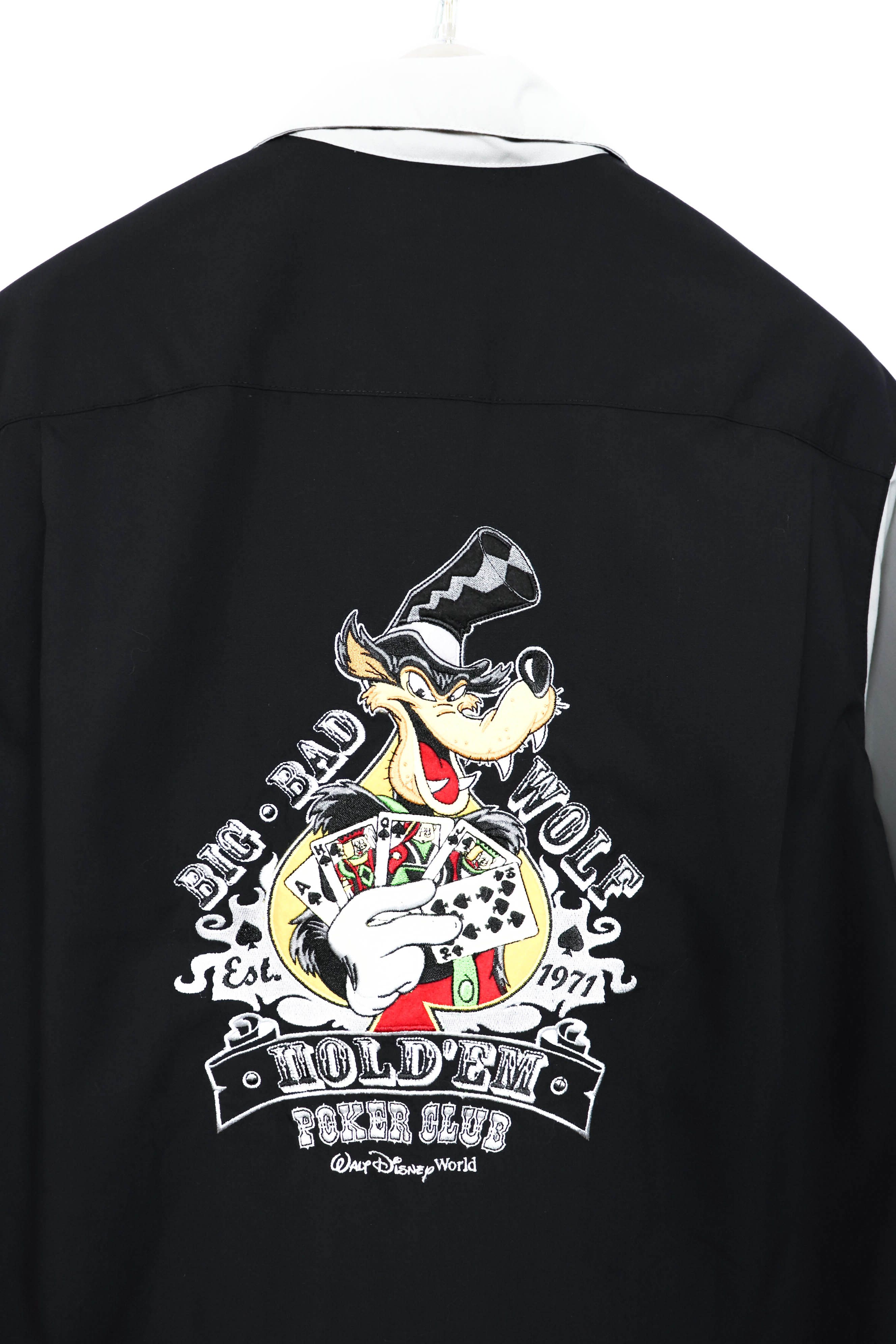 Disney Walt Disney Vintage 90s Mickey Mouse Poker Bowling Shirt Size US S / EU 44-46 / 1 - 4 Thumbnail