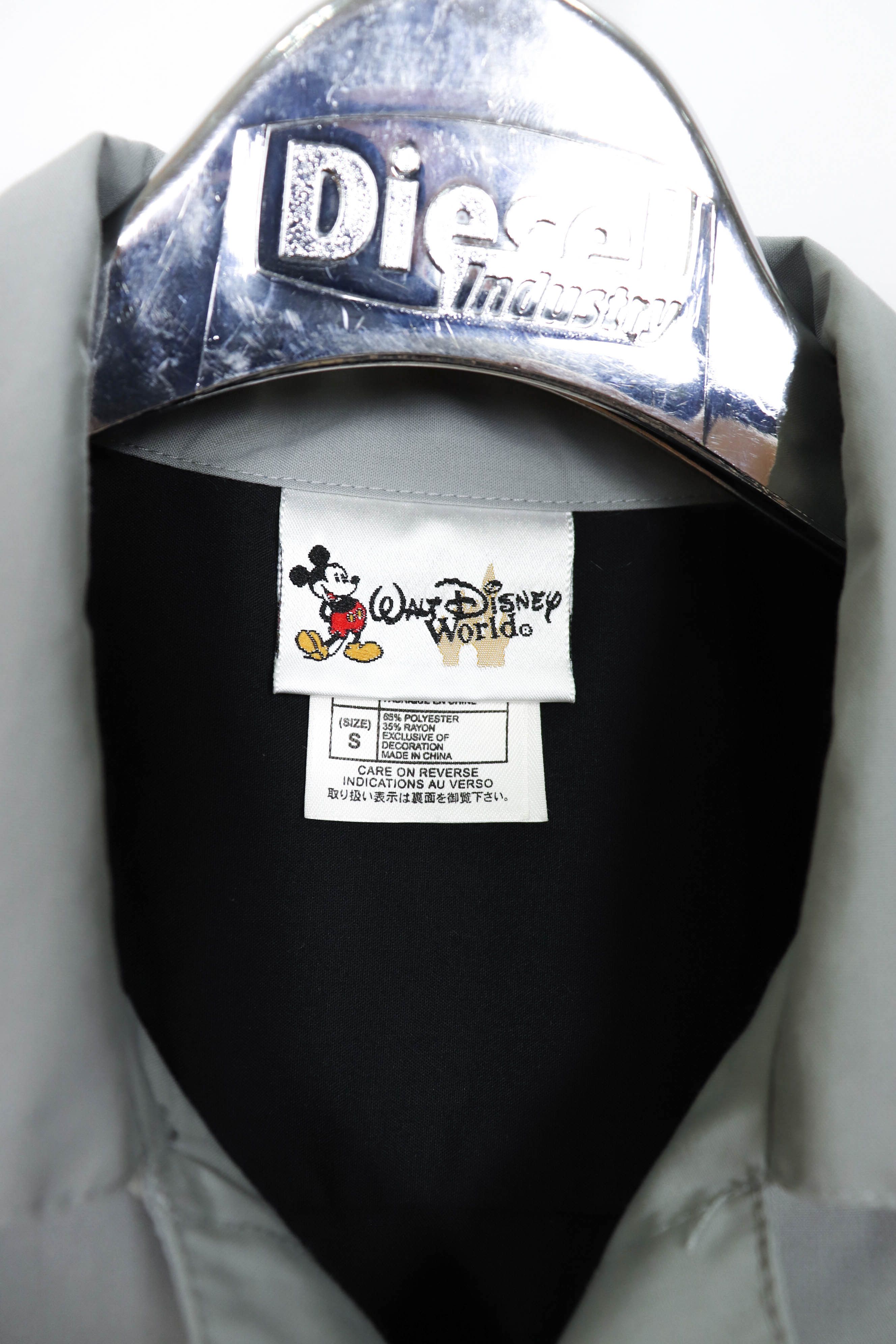 Disney Walt Disney Vintage 90s Mickey Mouse Poker Bowling Shirt Size US S / EU 44-46 / 1 - 11 Thumbnail