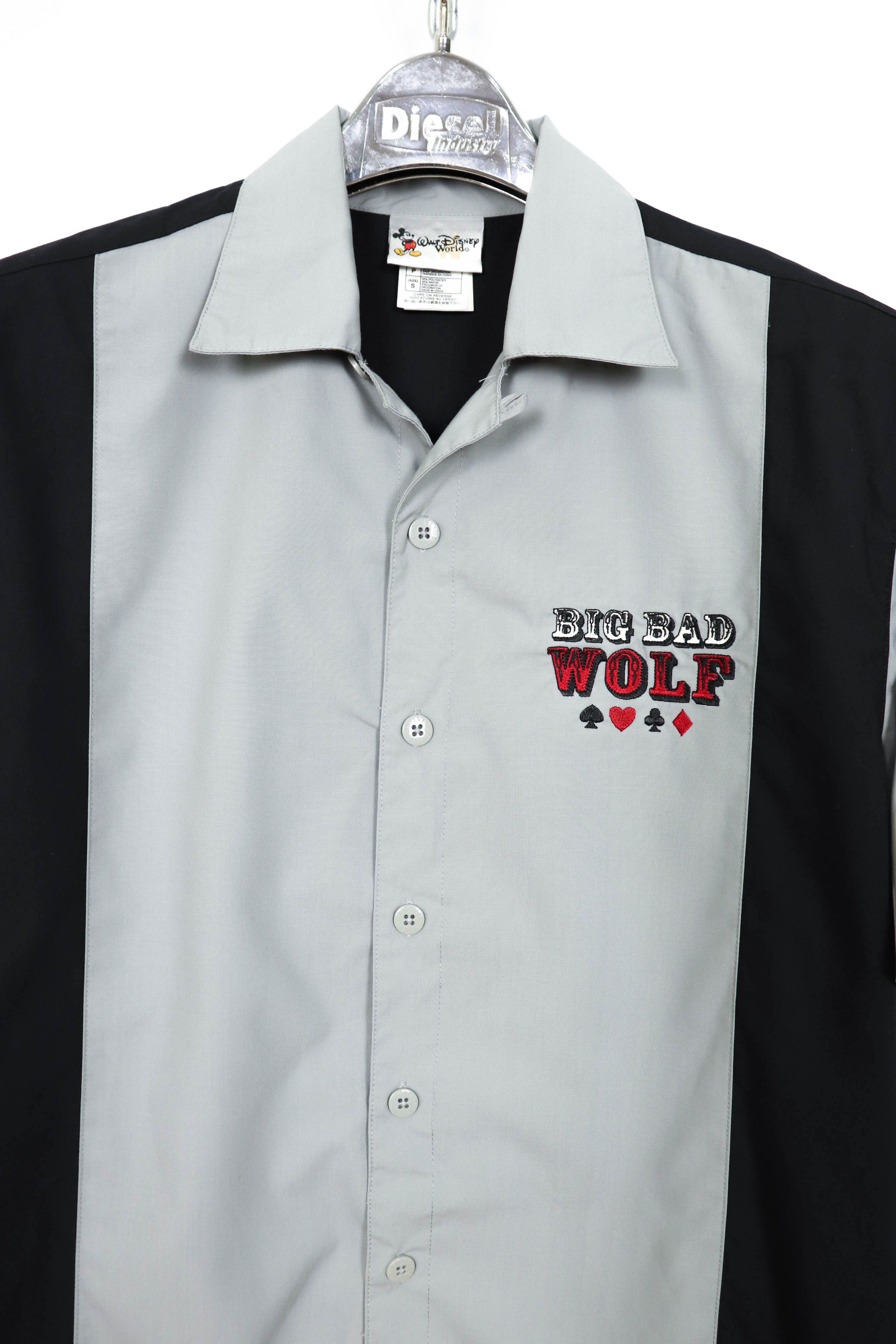 Disney Walt Disney Vintage 90s Mickey Mouse Poker Bowling Shirt Size US S / EU 44-46 / 1 - 3 Thumbnail