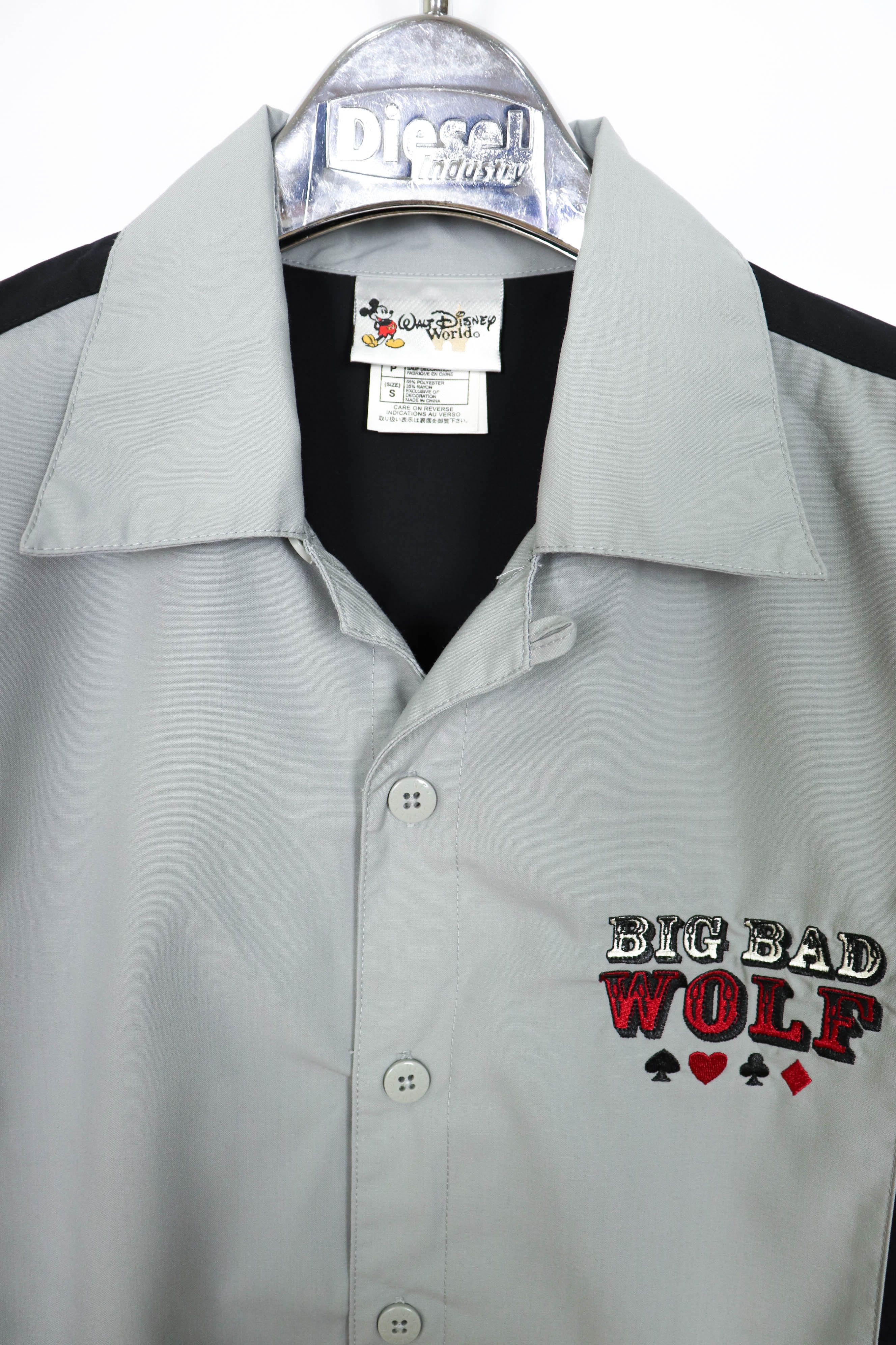 Disney Walt Disney Vintage 90s Mickey Mouse Poker Bowling Shirt Size US S / EU 44-46 / 1 - 5 Thumbnail