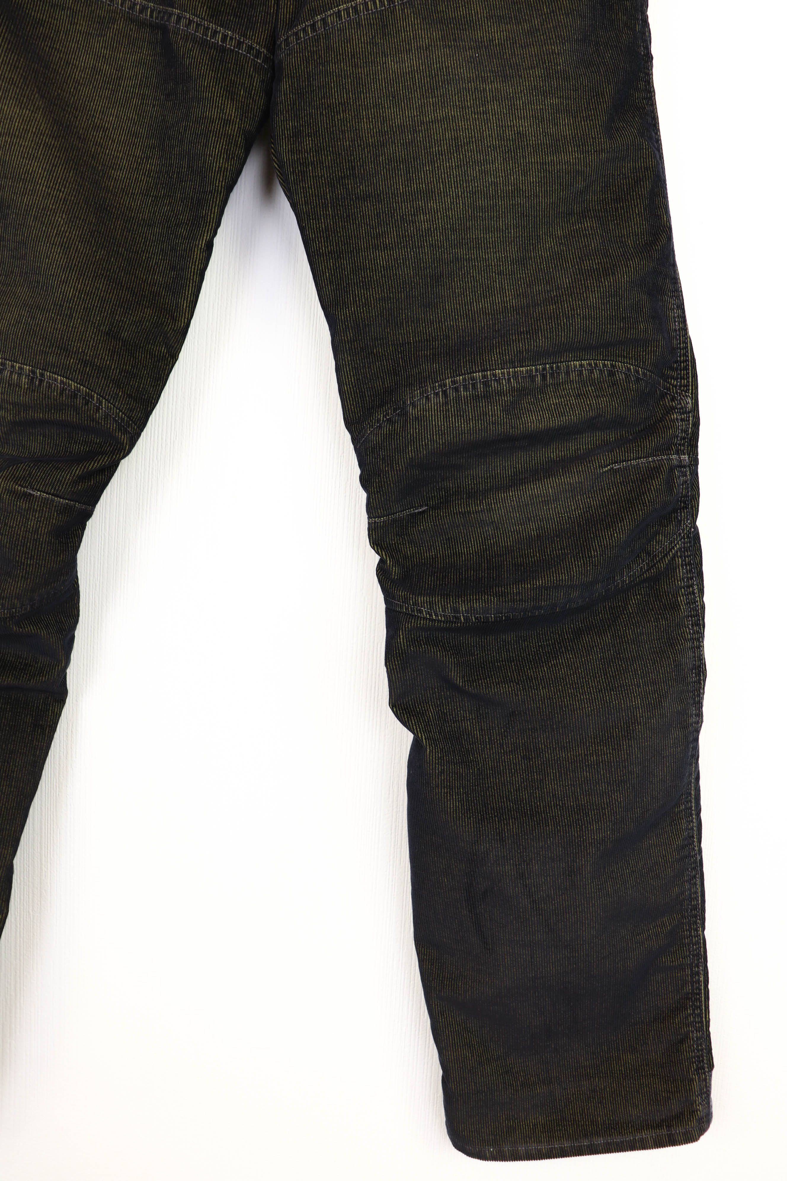 G-Star G-star Raw Denim Khaki Corduroy/Denim Anatomy Cut Pants Size US 33 - 5 Thumbnail