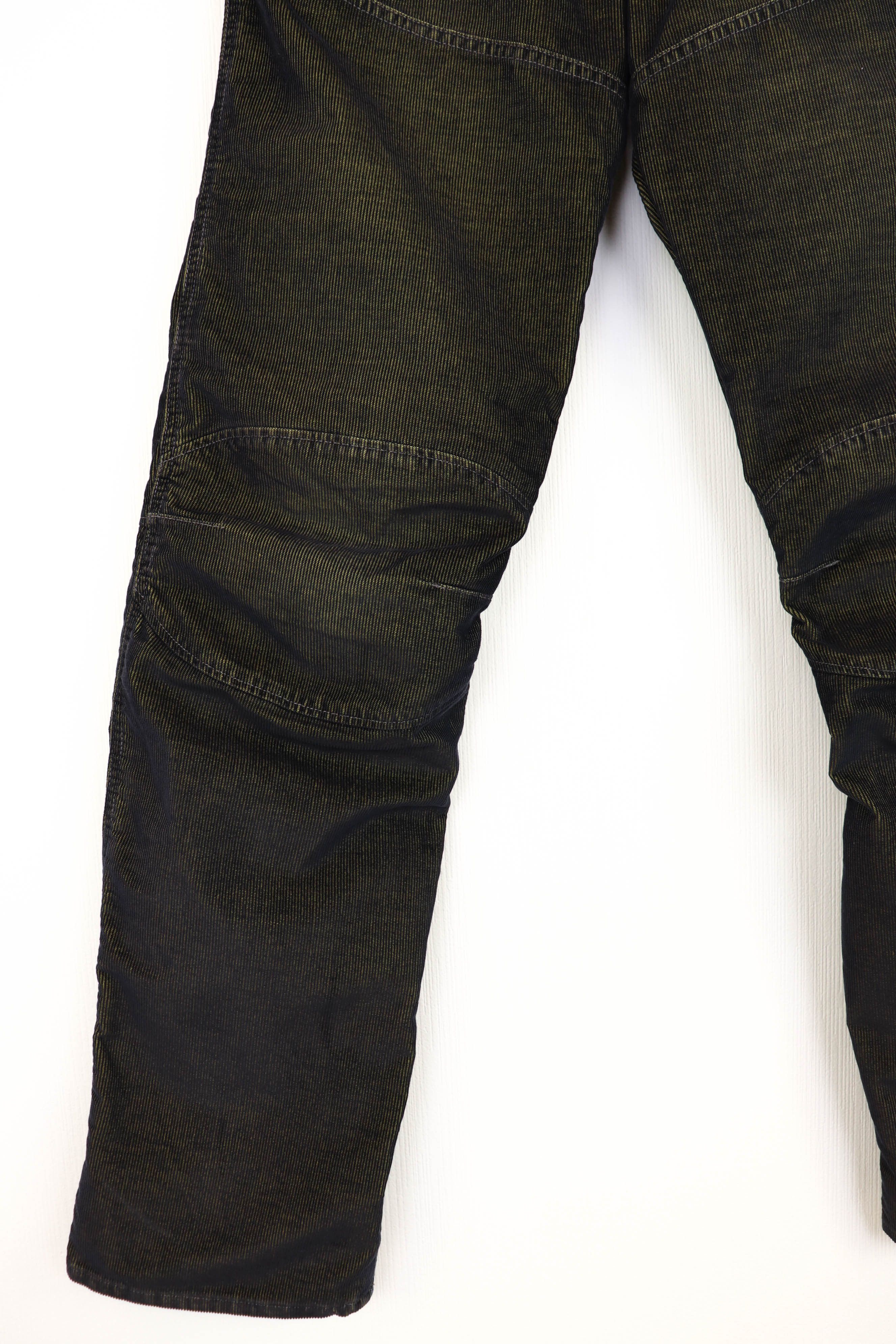 G-Star G-star Raw Denim Khaki Corduroy/Denim Anatomy Cut Pants Size US 33 - 4 Thumbnail