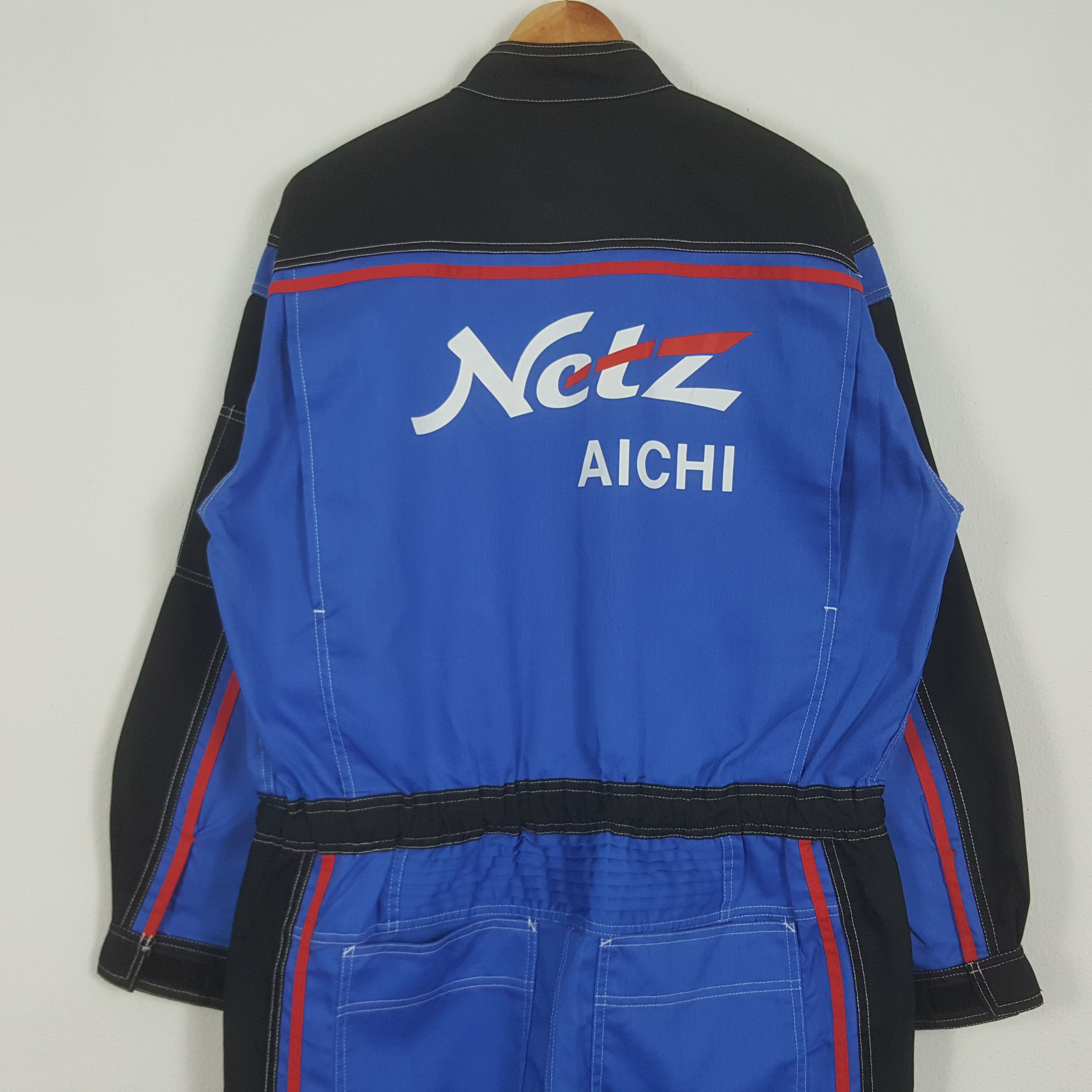 Japanese Brand Vintage Netz Aichi Toyota Japanese Racing Coverall Jacket Size US L / EU 52-54 / 3 - 2 Thumbnail
