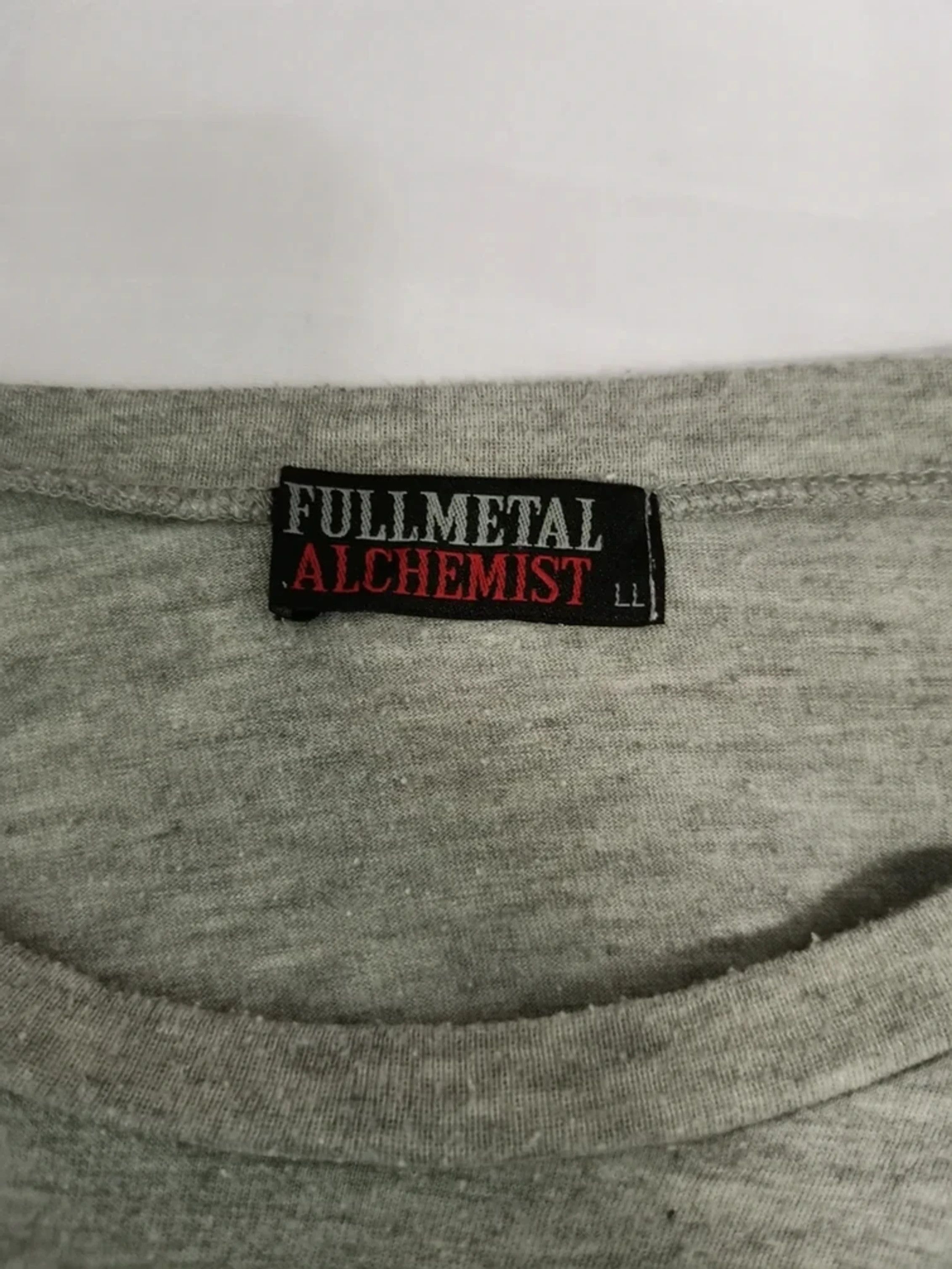 Anime Vintage Fullmetal Alchemist Greed Japan Anime Tee Hunter Size US L / EU 52-54 / 3 - 2 Thumbnail