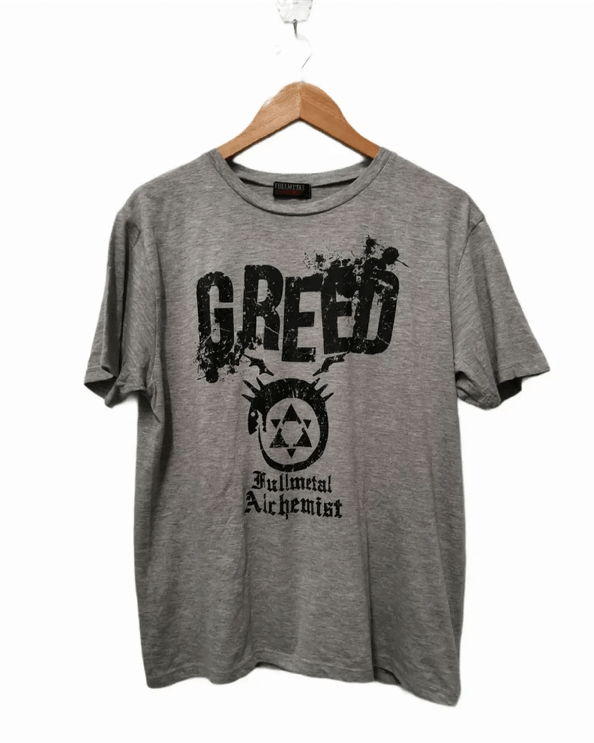 Anime Vintage Fullmetal Alchemist Greed Japan Anime Tee Hunter Size US L / EU 52-54 / 3 - 1 Thumbnail