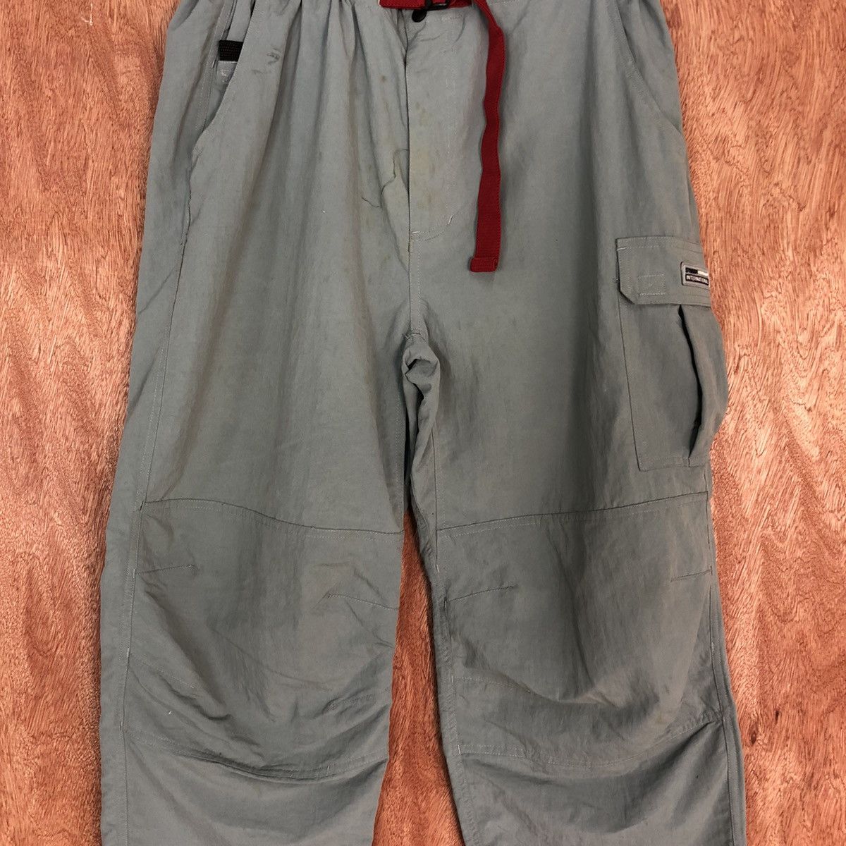 Vintage DL Stussy International double knee track hiking Pants #H339 Size US 30 / EU 46 - 4 Thumbnail