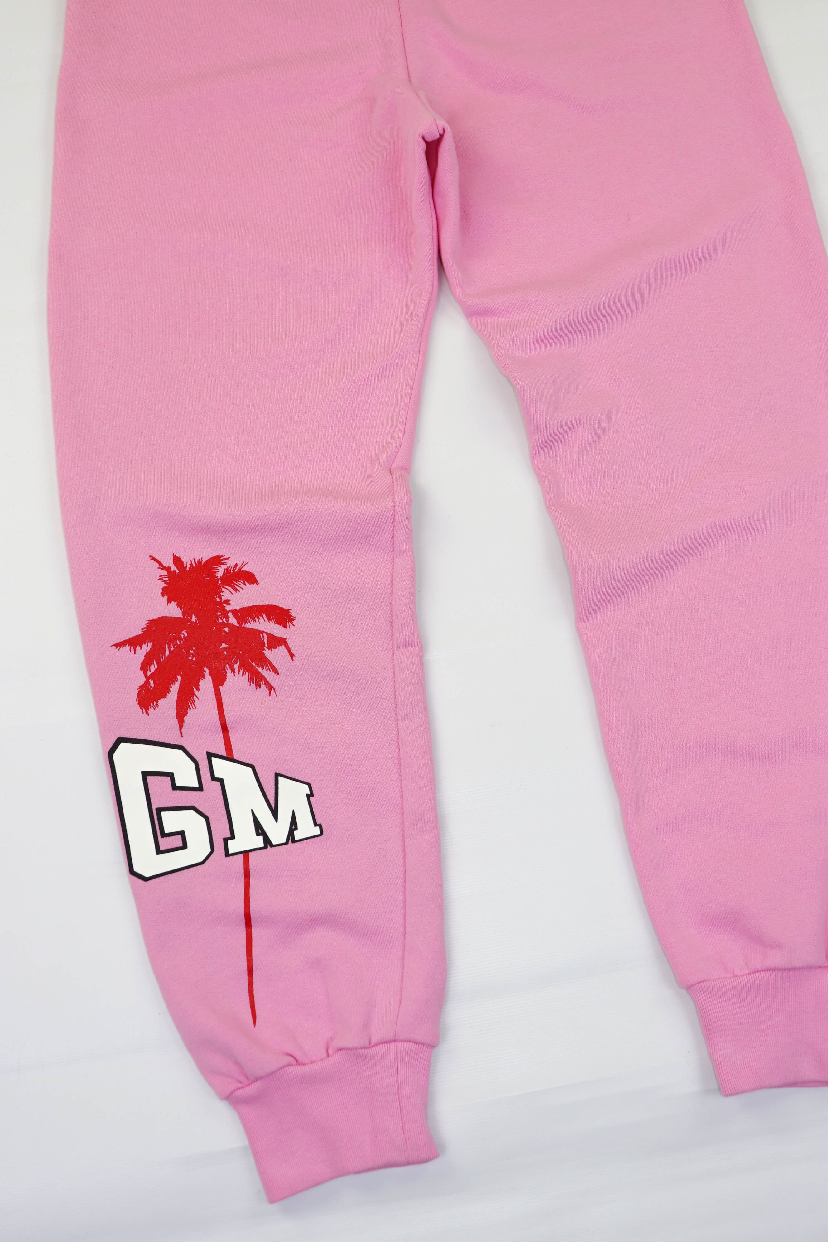 MSGM MSGM Milano Made in Italy Pink Printed Graphics Sweat Pants Size 32" / US 10 / IT 46 - 8 Thumbnail