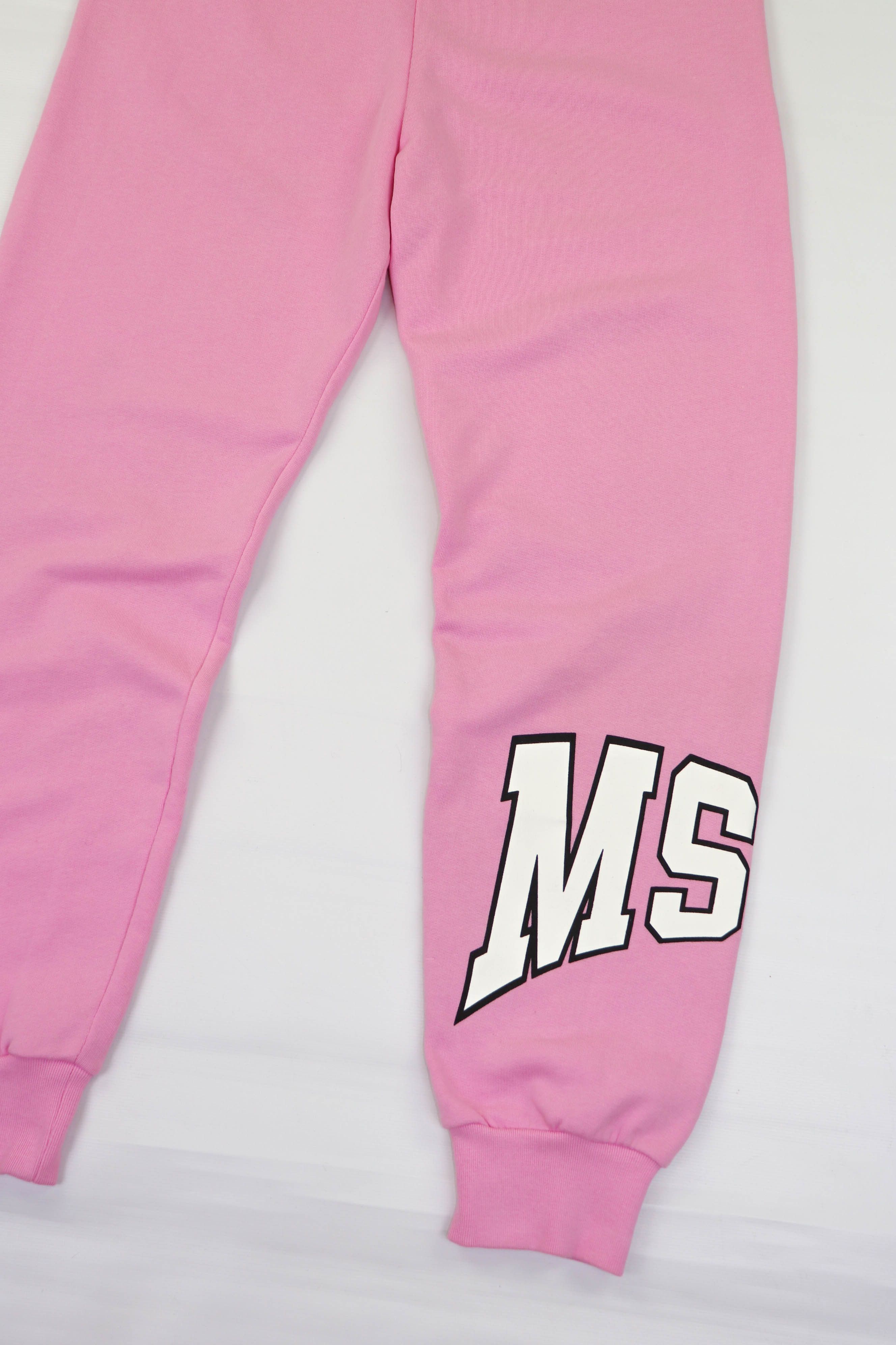 MSGM MSGM Milano Made in Italy Pink Printed Graphics Sweat Pants Size 32" / US 10 / IT 46 - 5 Thumbnail