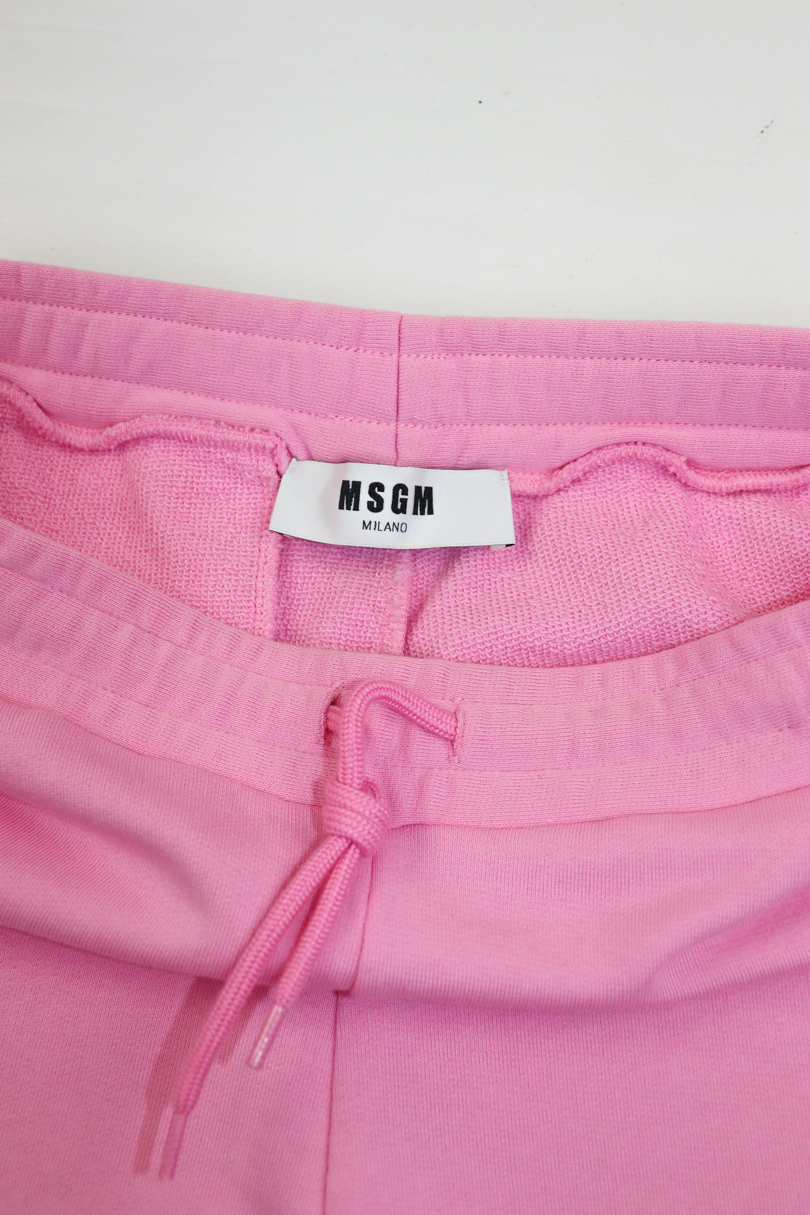 MSGM MSGM Milano Made in Italy Pink Printed Graphics Sweat Pants Size 32" / US 10 / IT 46 - 10 Thumbnail