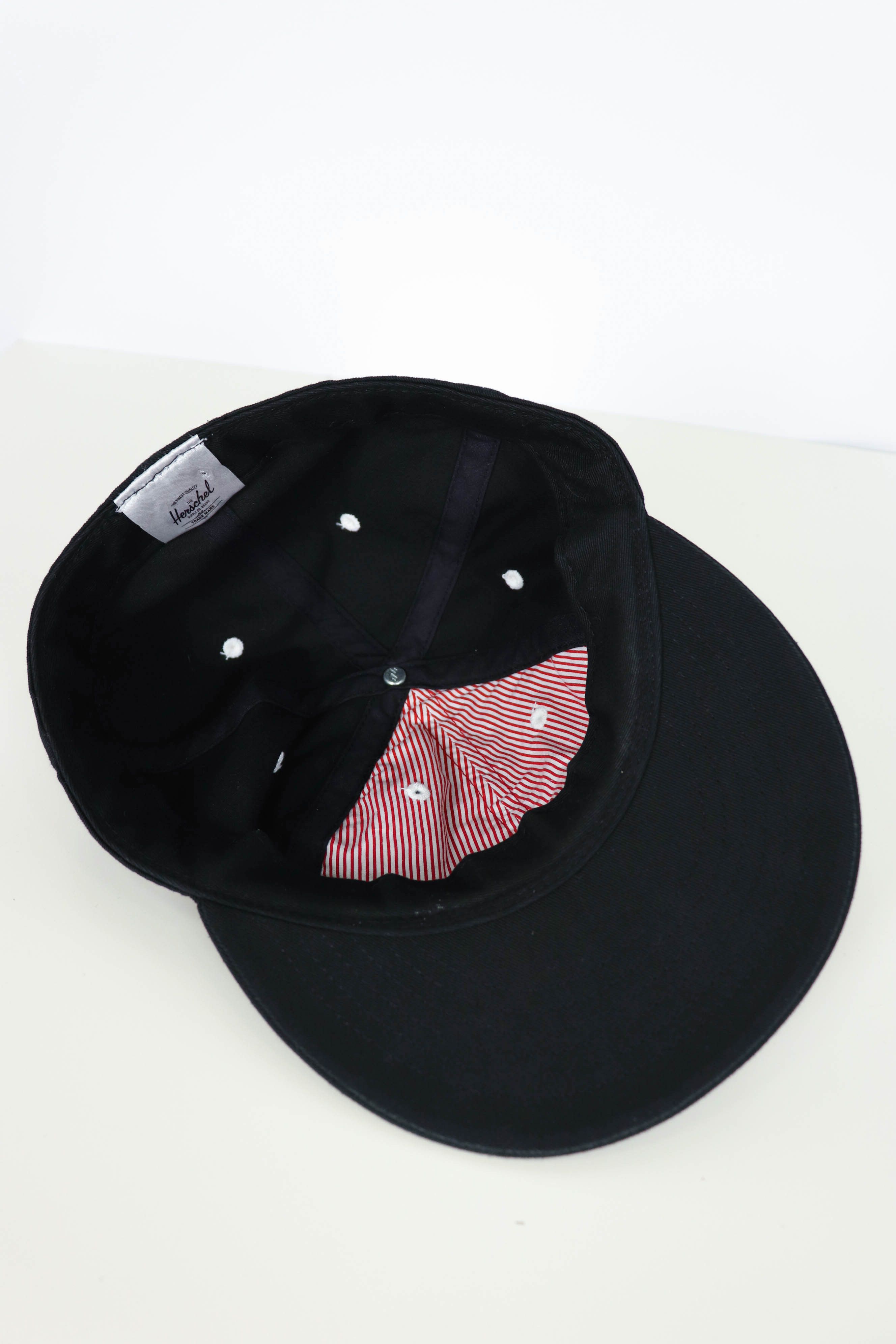 Herschel Supply Co. Herschel Supply Big Logo Black Snapback Cap Hat Size M/L Size ONE SIZE - 9 Thumbnail