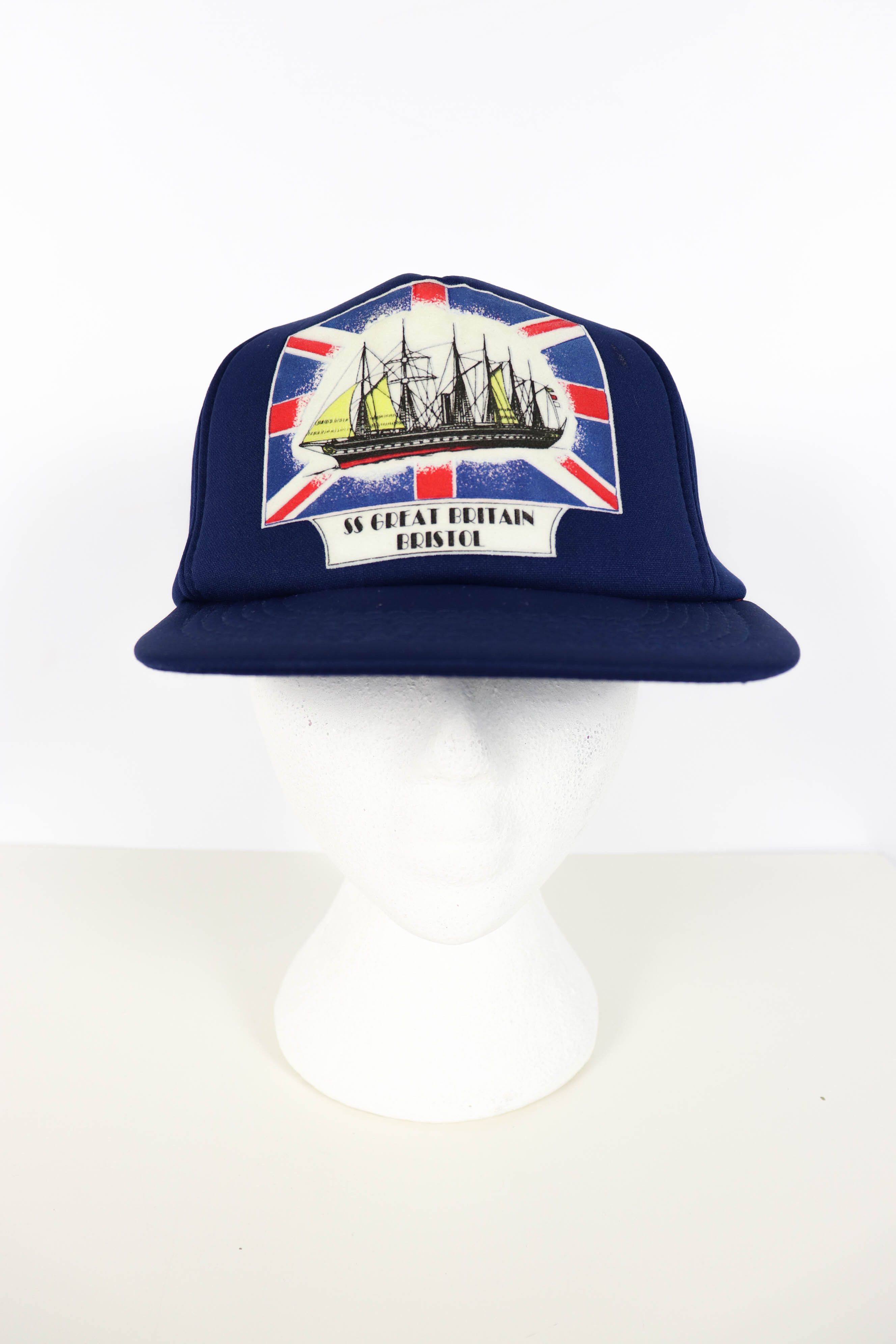 Vintage Great Britain Bristol Vintage 90s Blue Snapback Cap Size ONE SIZE - 3 Thumbnail