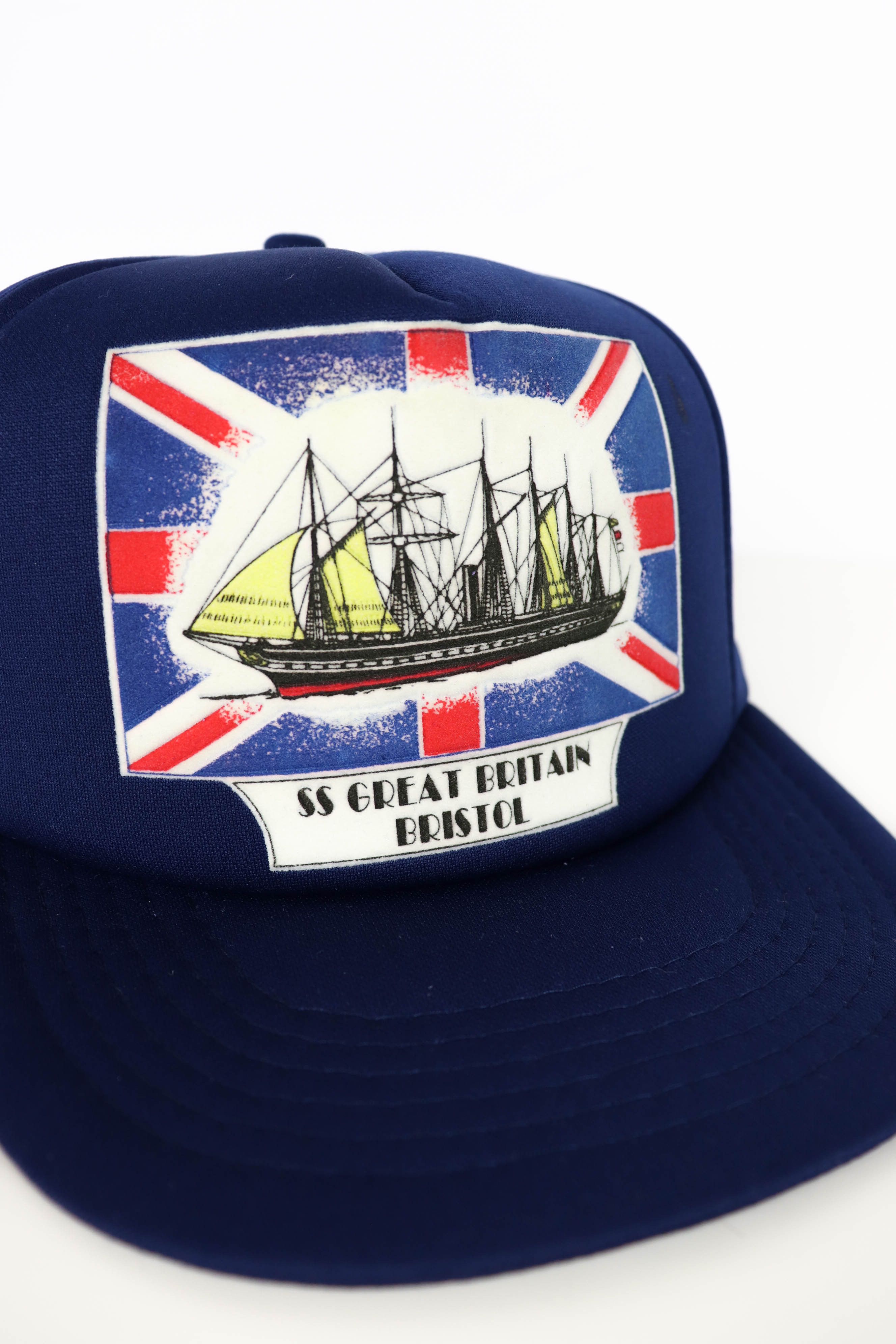 Vintage Great Britain Bristol Vintage 90s Blue Snapback Cap Size ONE SIZE - 6 Thumbnail