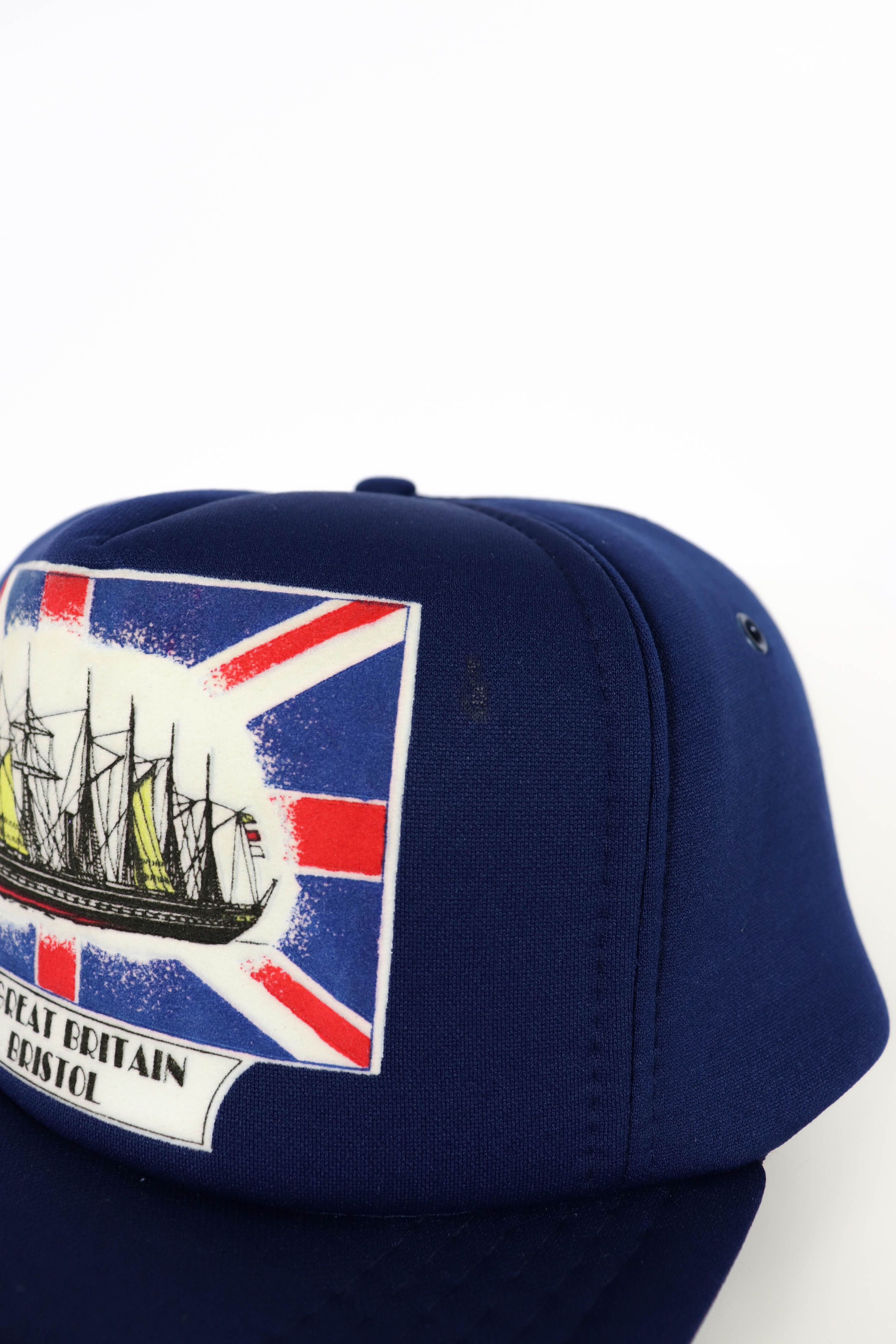 Vintage Great Britain Bristol Vintage 90s Blue Snapback Cap Size ONE SIZE - 7 Thumbnail