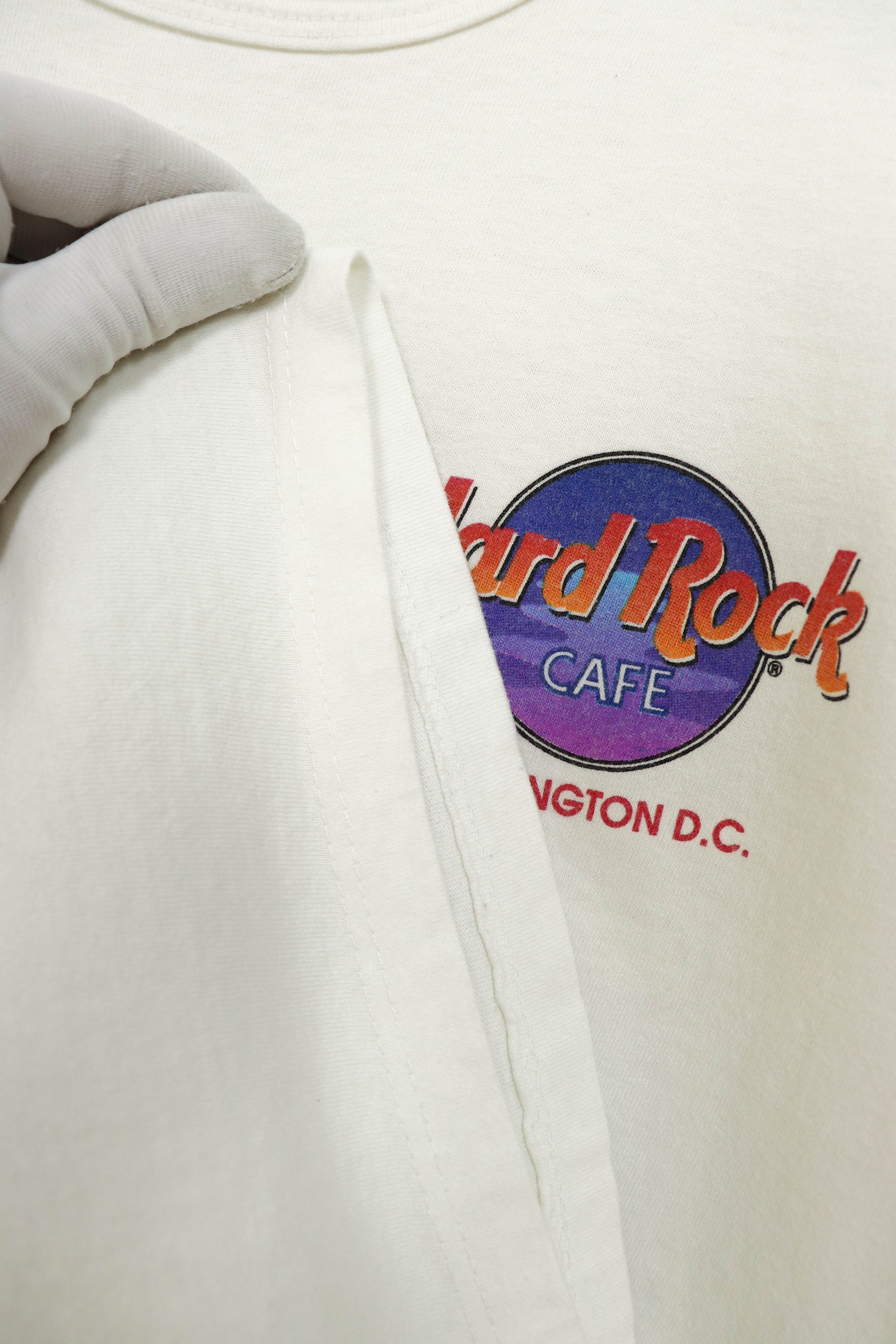 Hard Rock Cafe Hard Rock Cafe Washington Vintage 90s Graphics Tank Top Tee Size US L / EU 52-54 / 3 - 7 Thumbnail