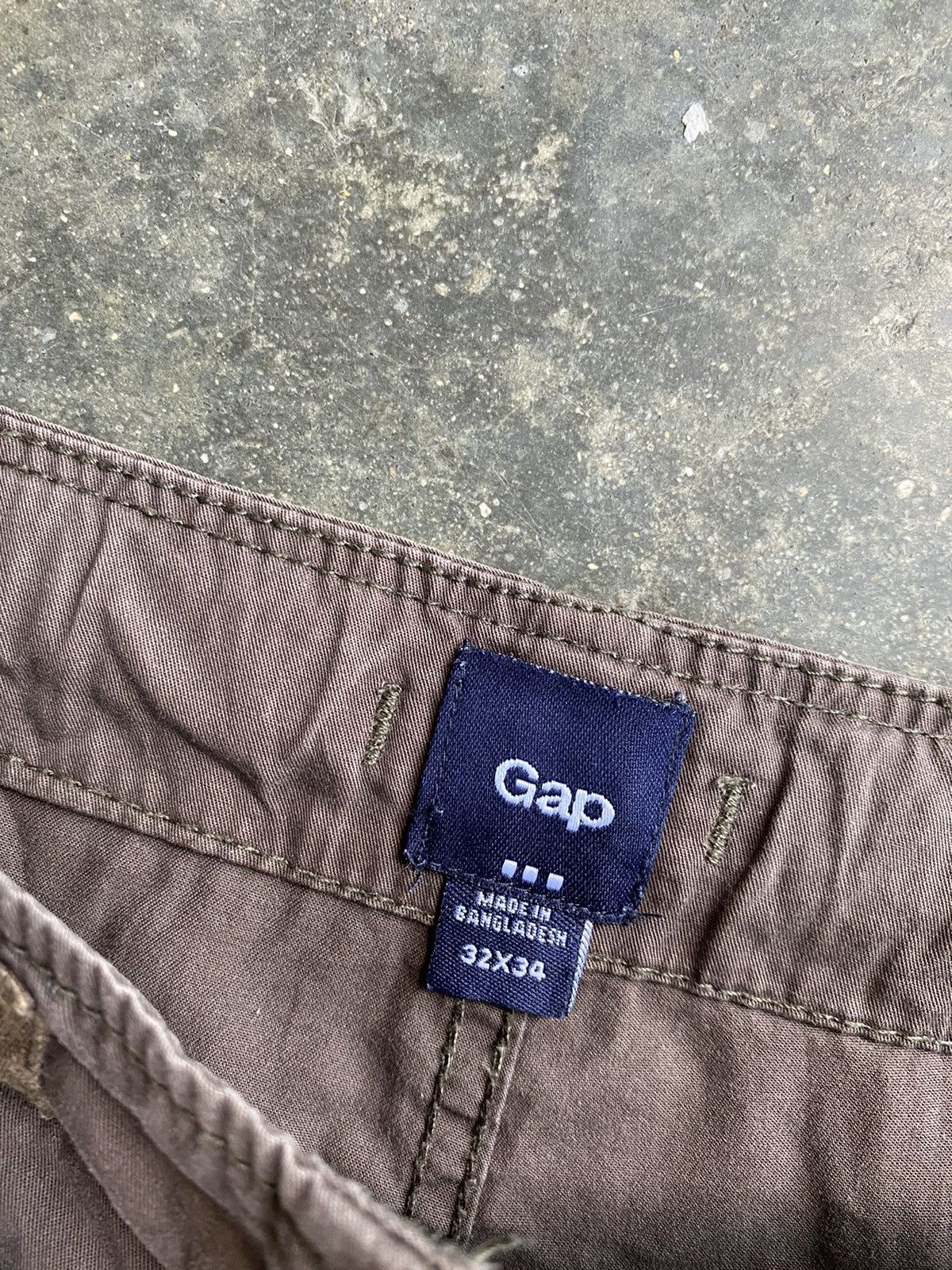 Gap × If Six Was Nine GAP Faded Distressed Cargo Pants Size US 33 - 4 Thumbnail