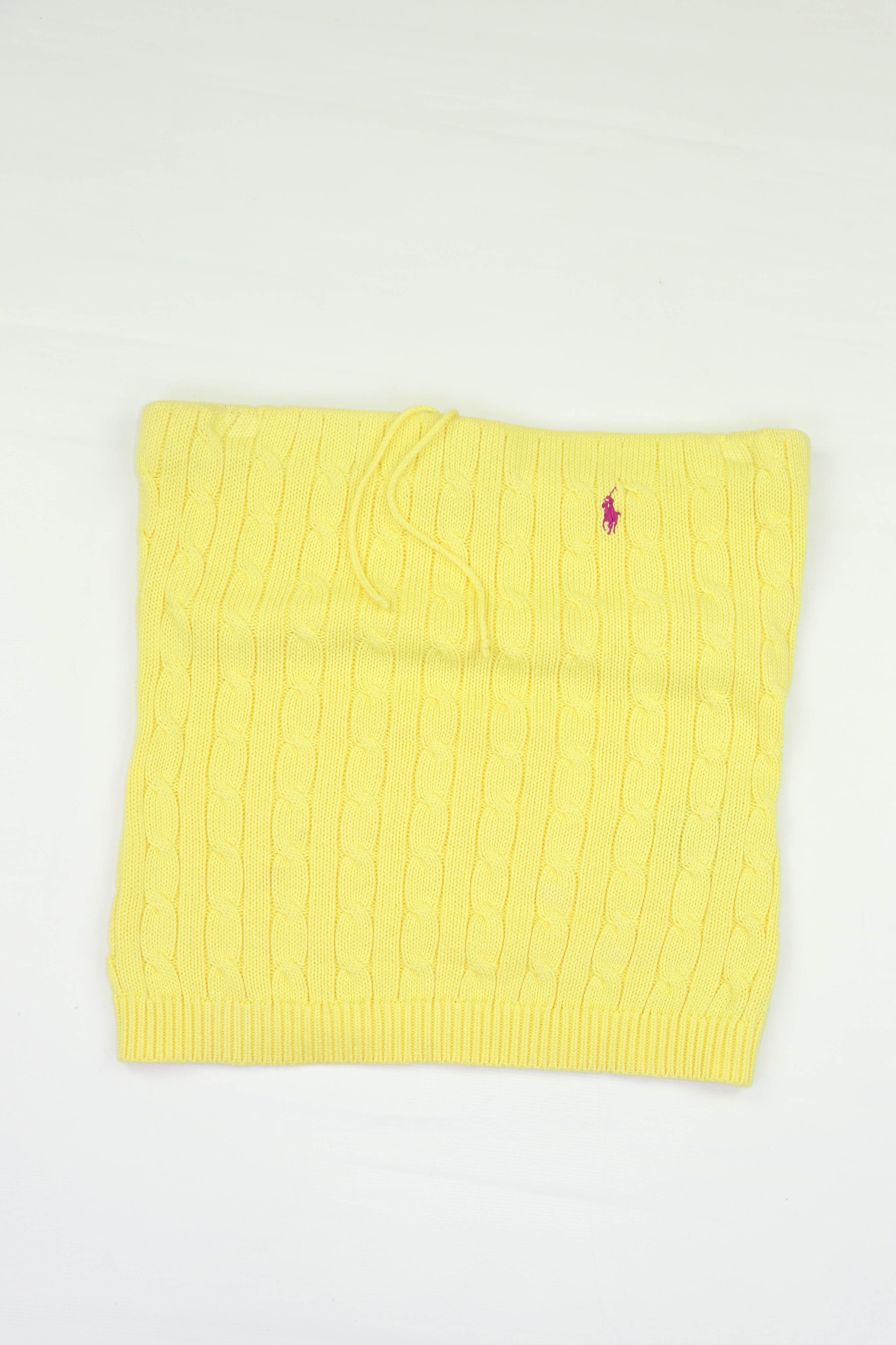 Polo Ralph Lauren Ralph Lauren Hong Kong Made Knitted Cotton Yellow Mini Skirt Size 32" / US 10 / IT 46 - 4 Thumbnail