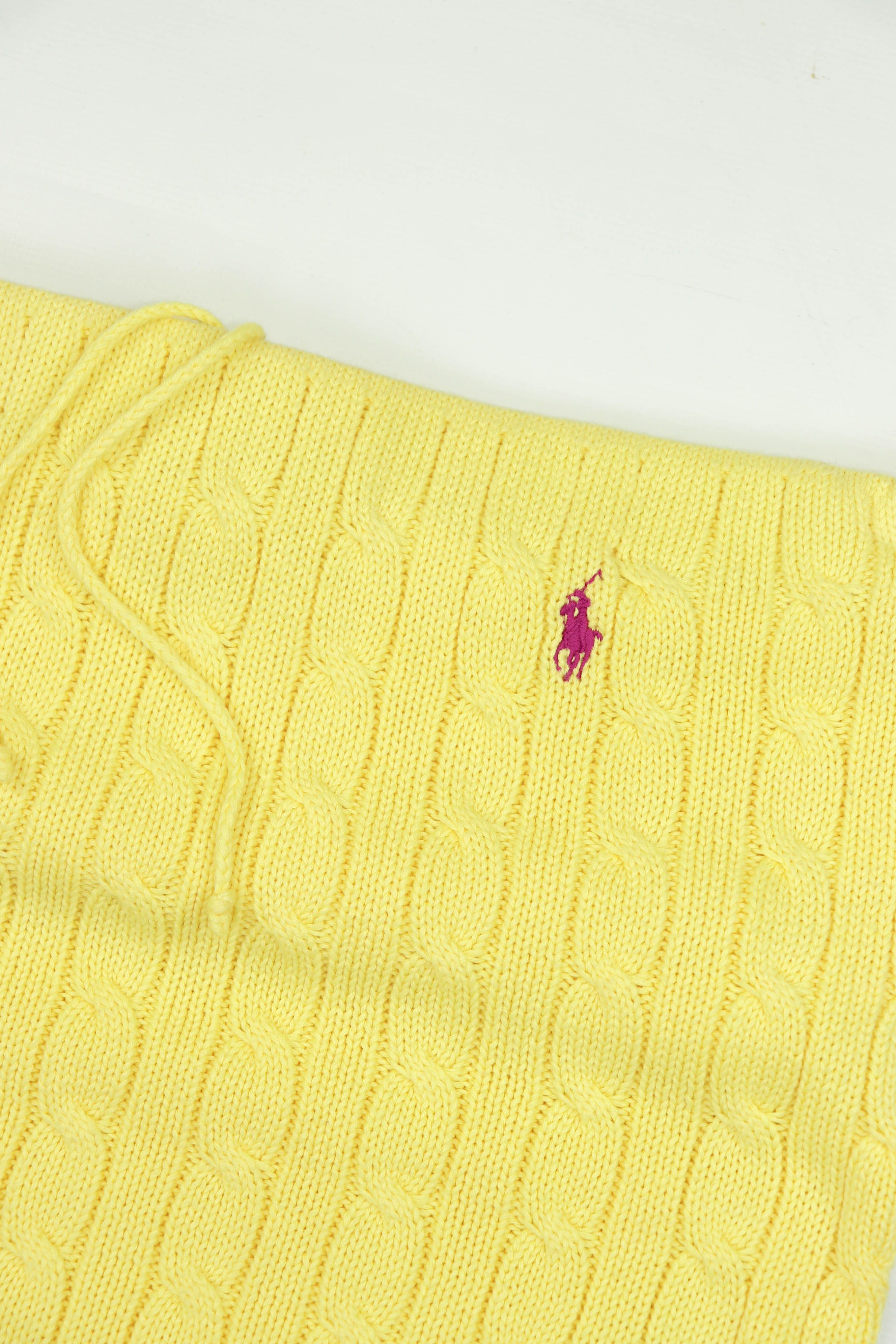 Polo Ralph Lauren Ralph Lauren Hong Kong Made Knitted Cotton Yellow Mini Skirt Size 32" / US 10 / IT 46 - 8 Thumbnail